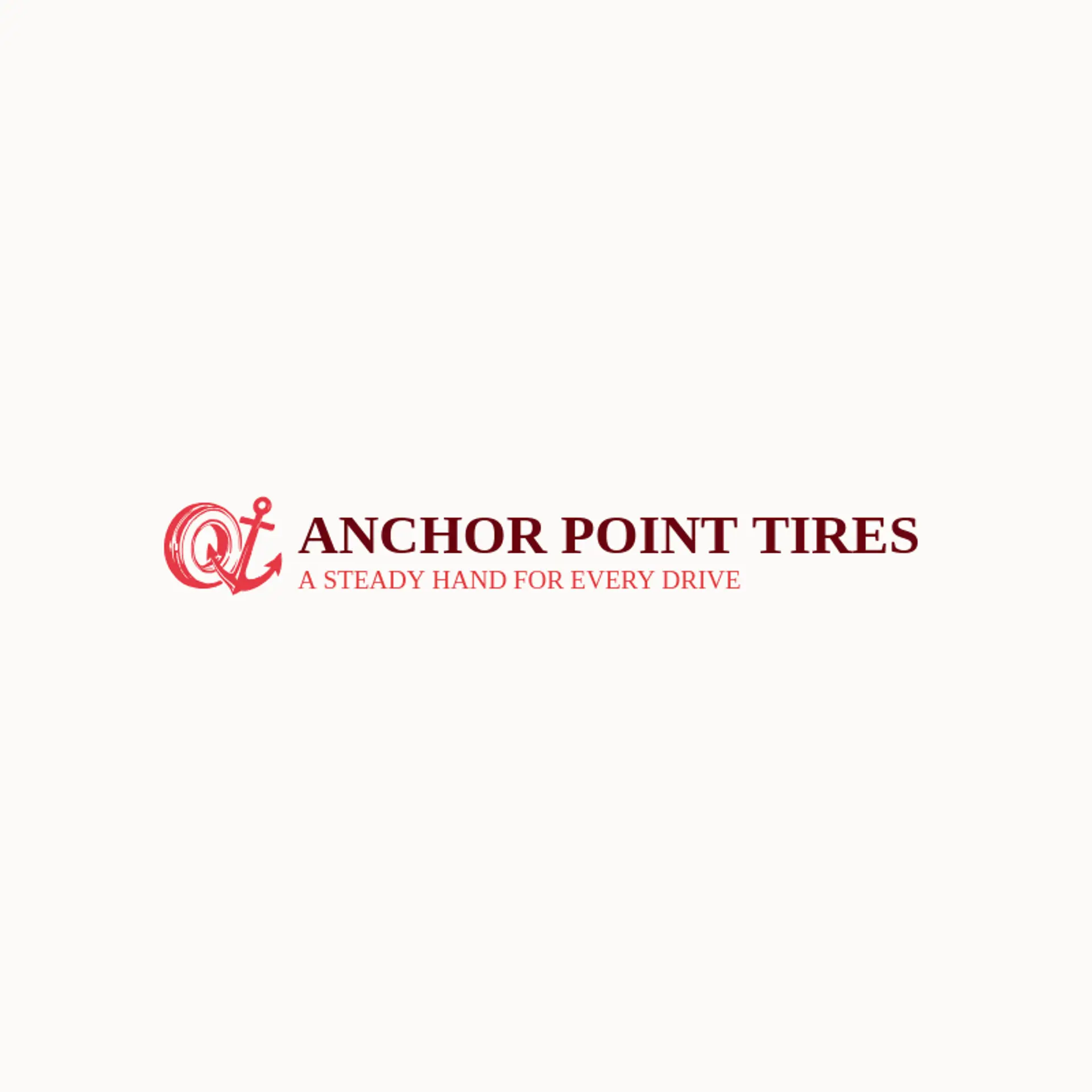 Anchor Point Tires logo for tire shop