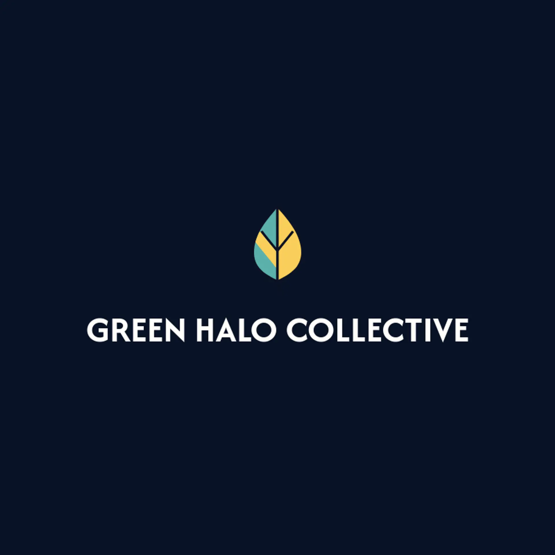 Green Halo Collective logo for leaf