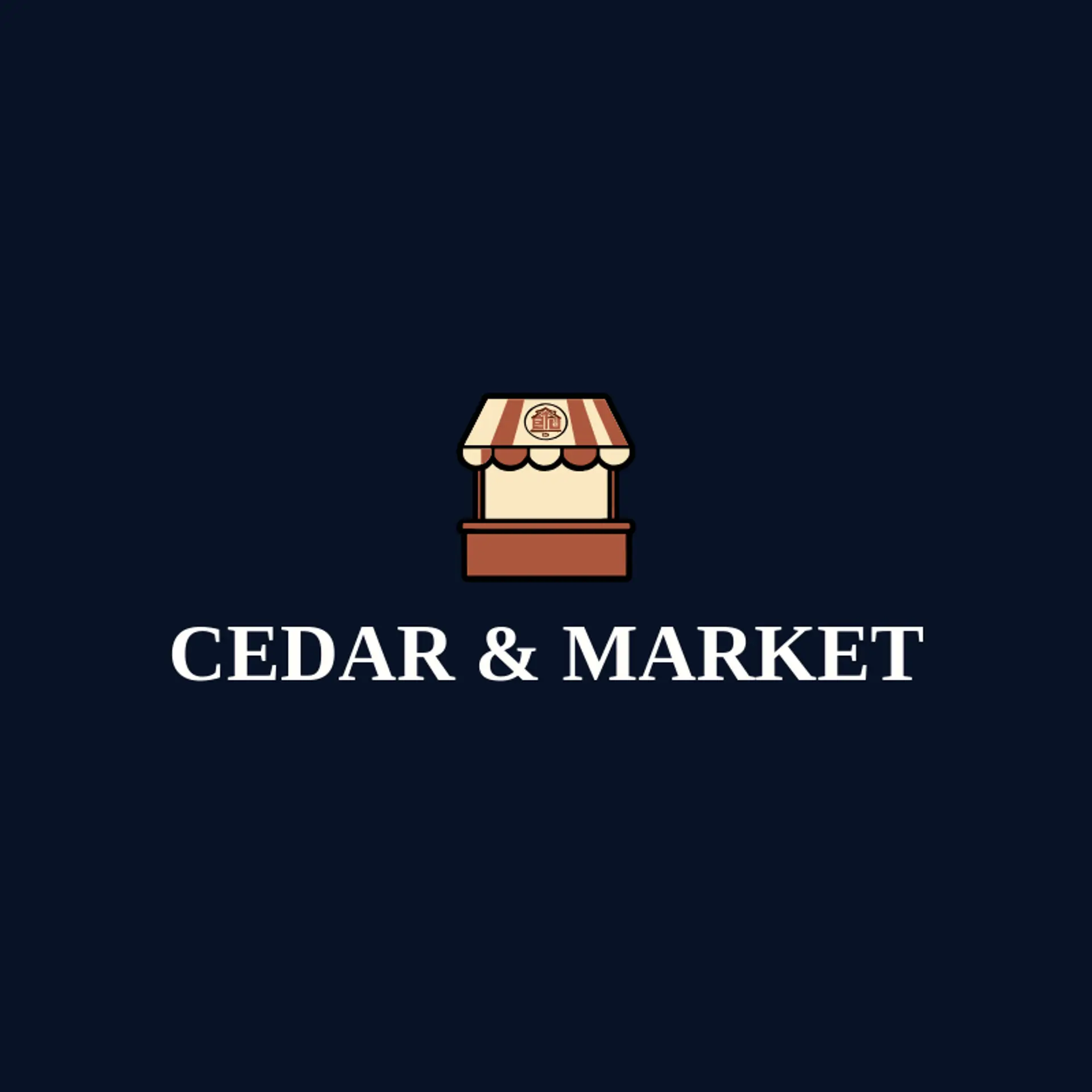 Cedar & Market logo for merchant