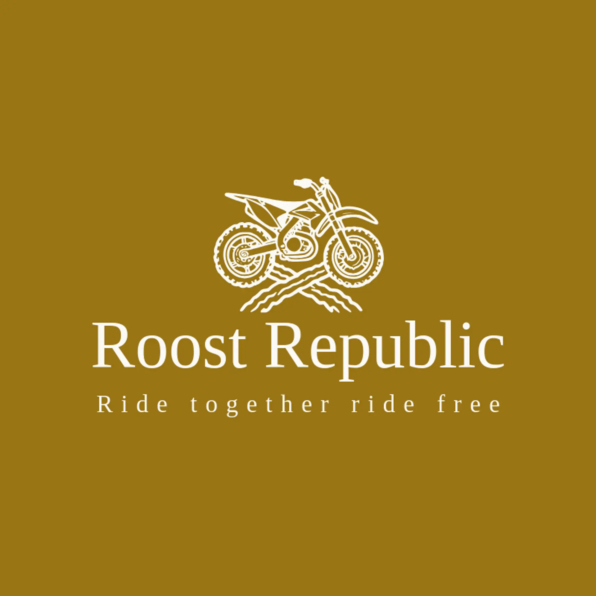 Roost Republic logo for motocross