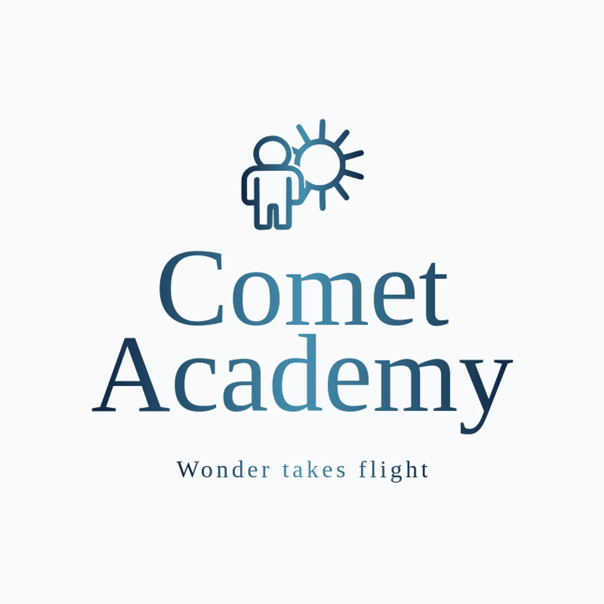 Comet Academy logo for astronaut