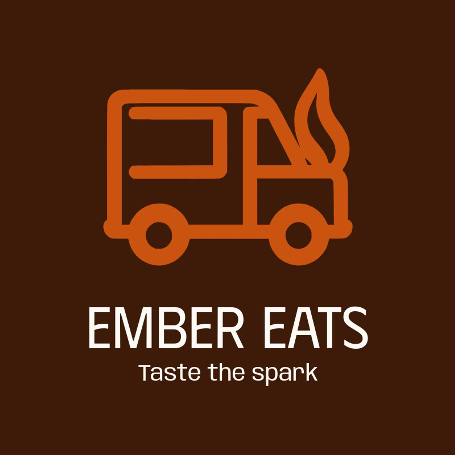 Ember Eats logo for food truck