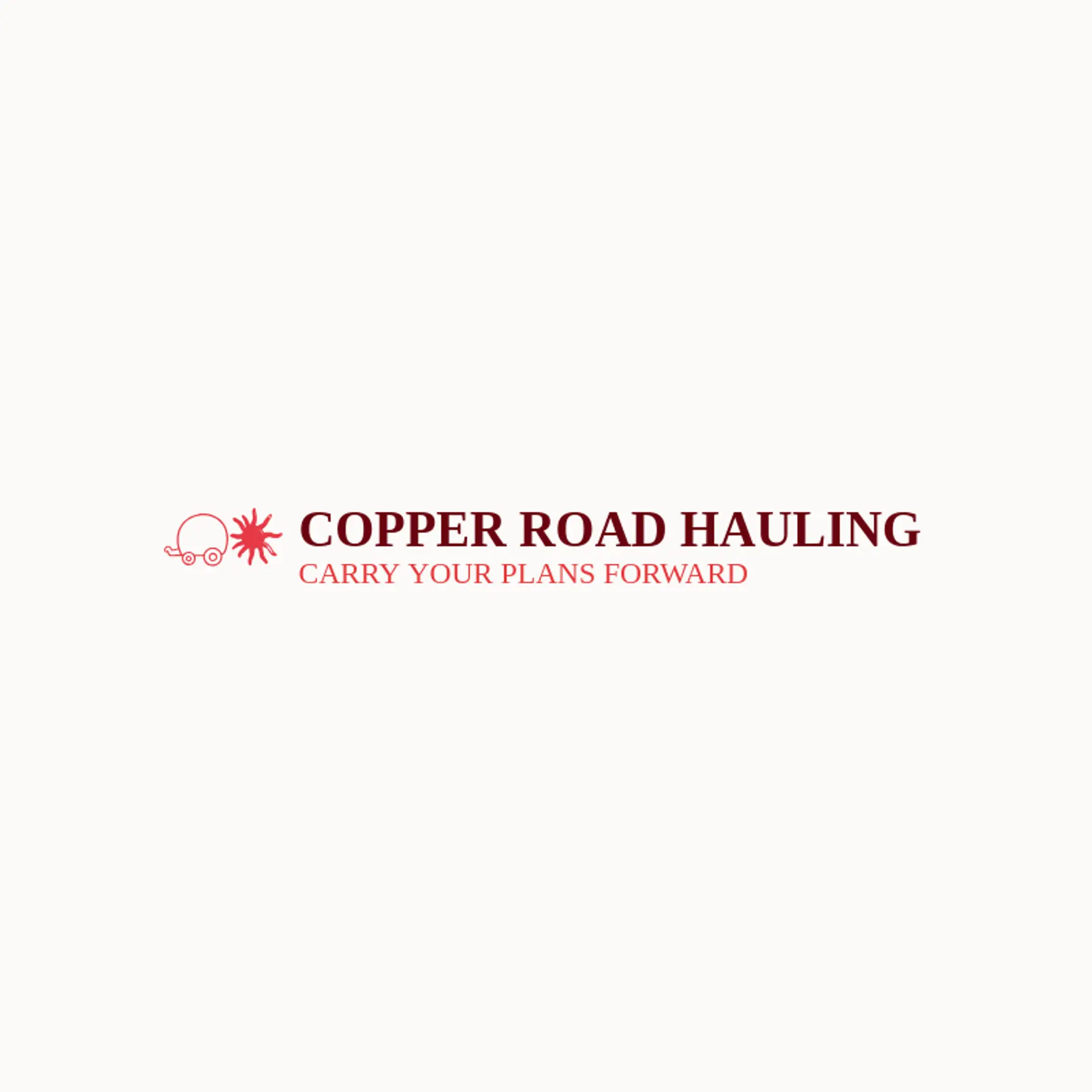 Copper Road Hauling logo for trailer