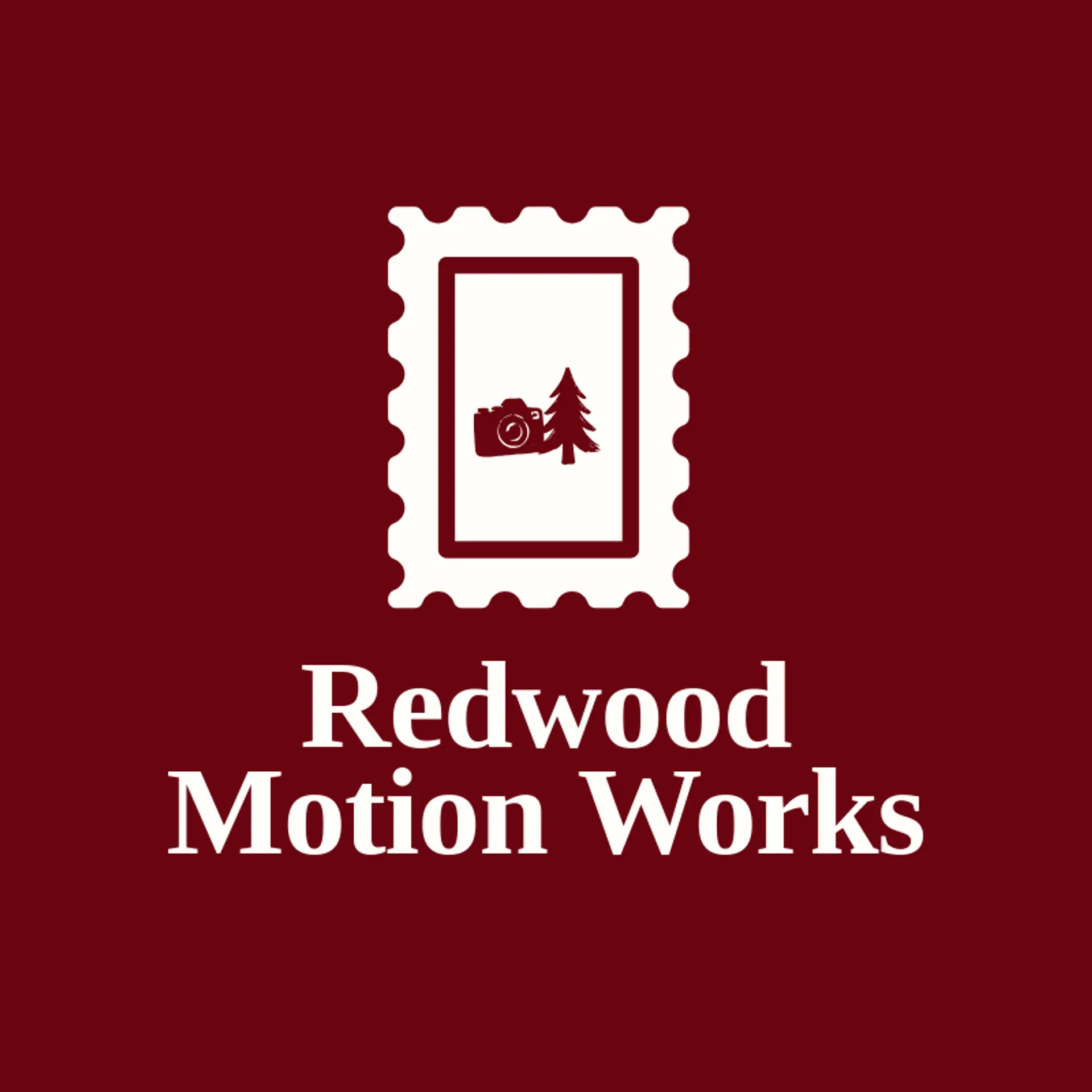 Redwood Motion Works logo for video camera