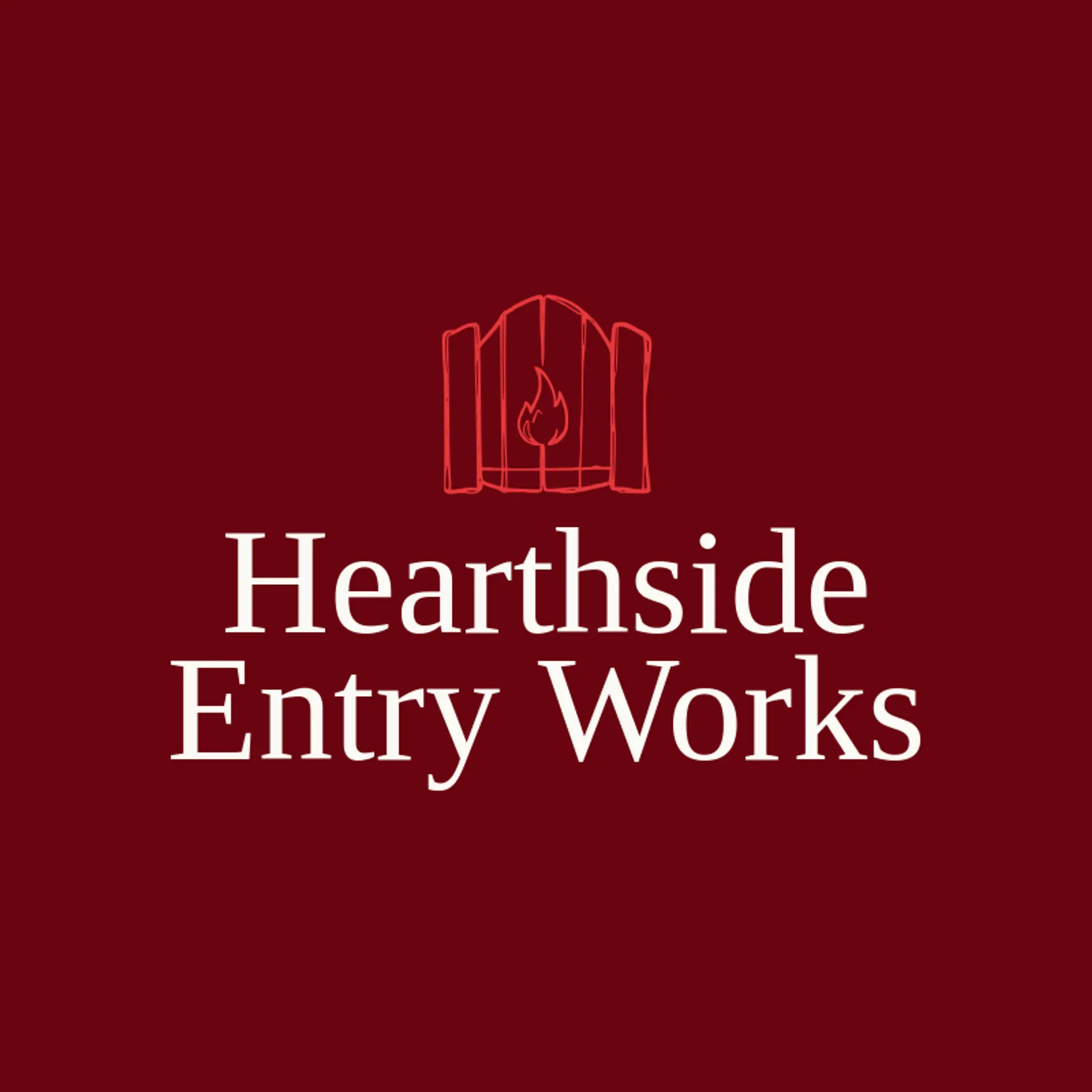 Hearthside Entry Works logo for gate