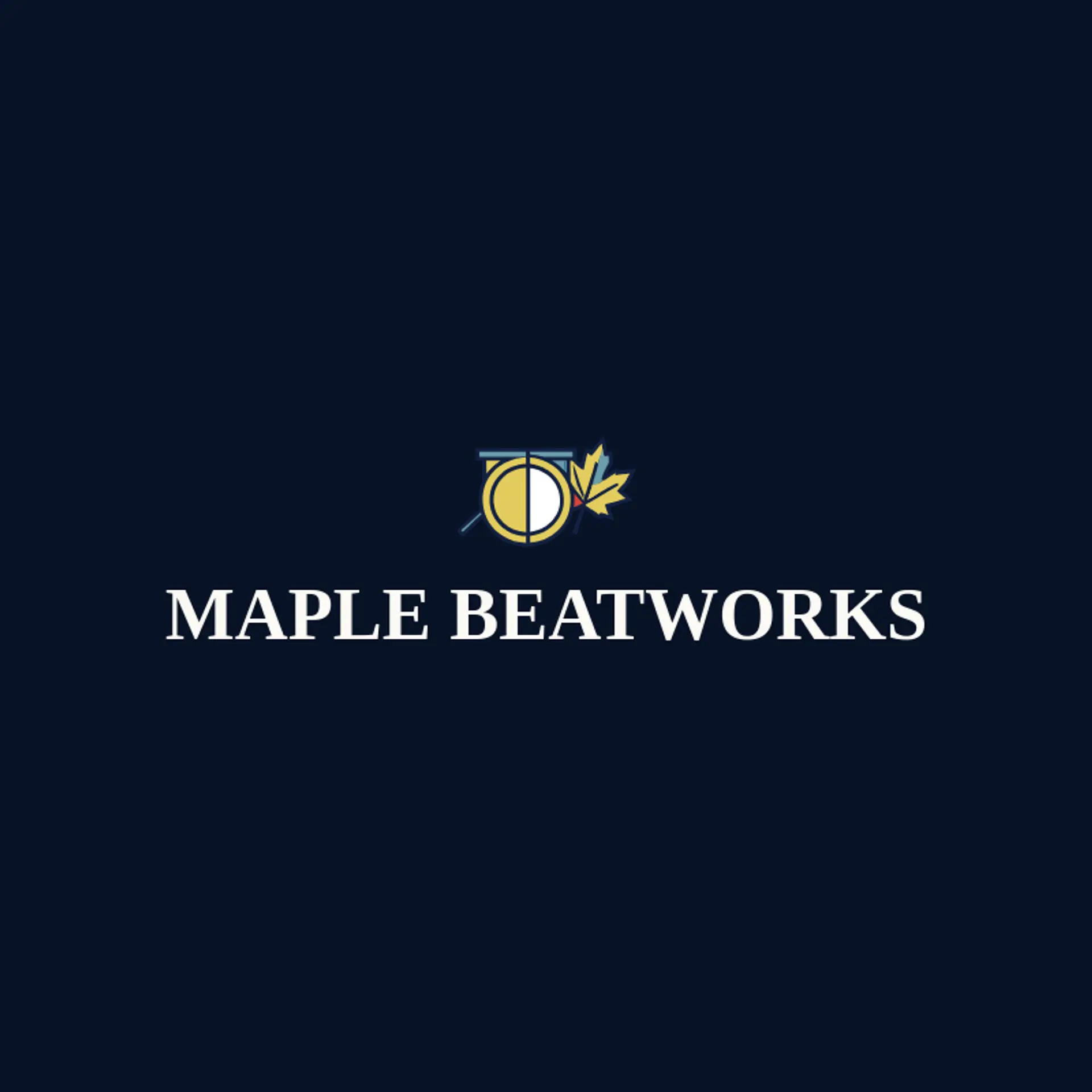 Maple Beatworks logo for drum