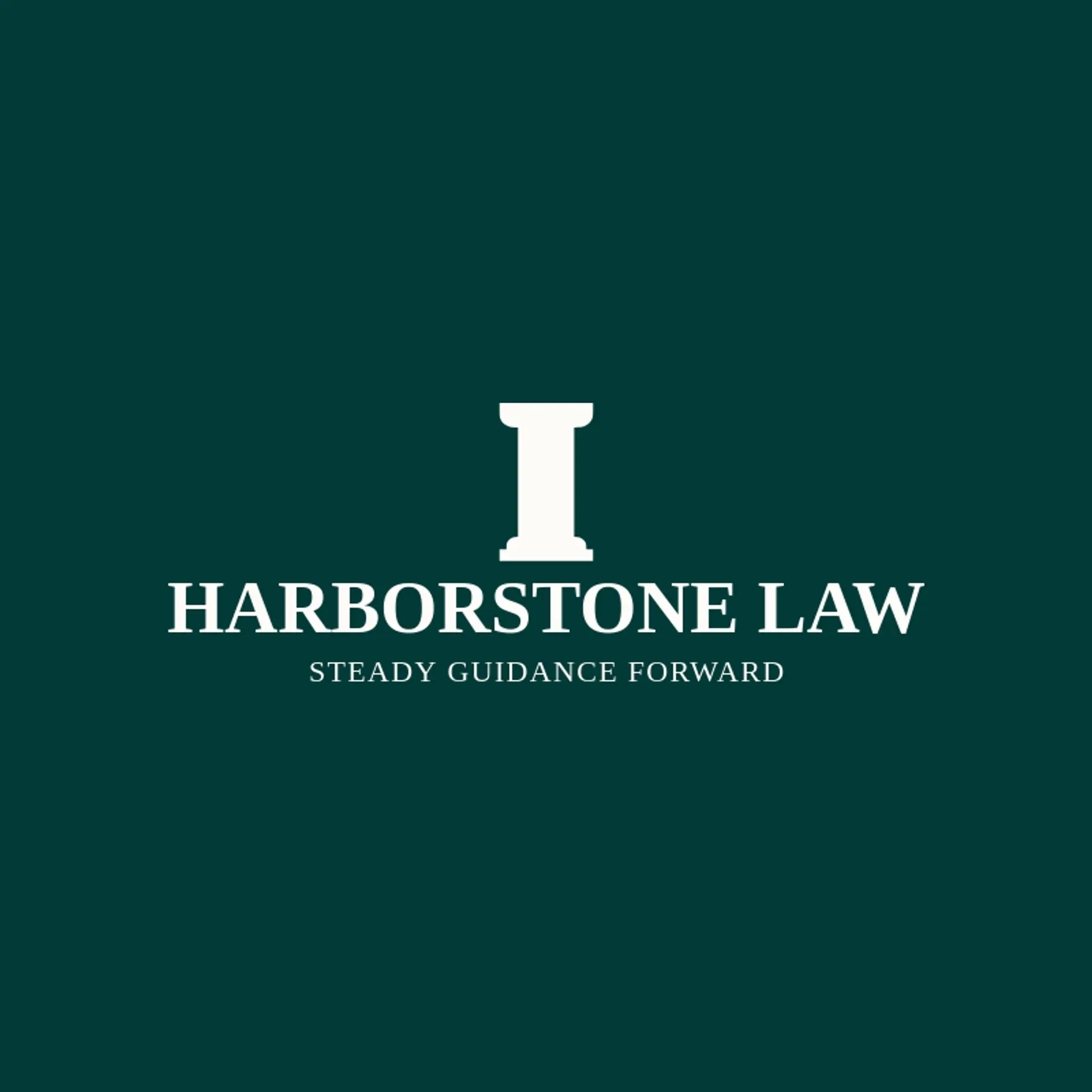 Harborstone Law logo for legal services