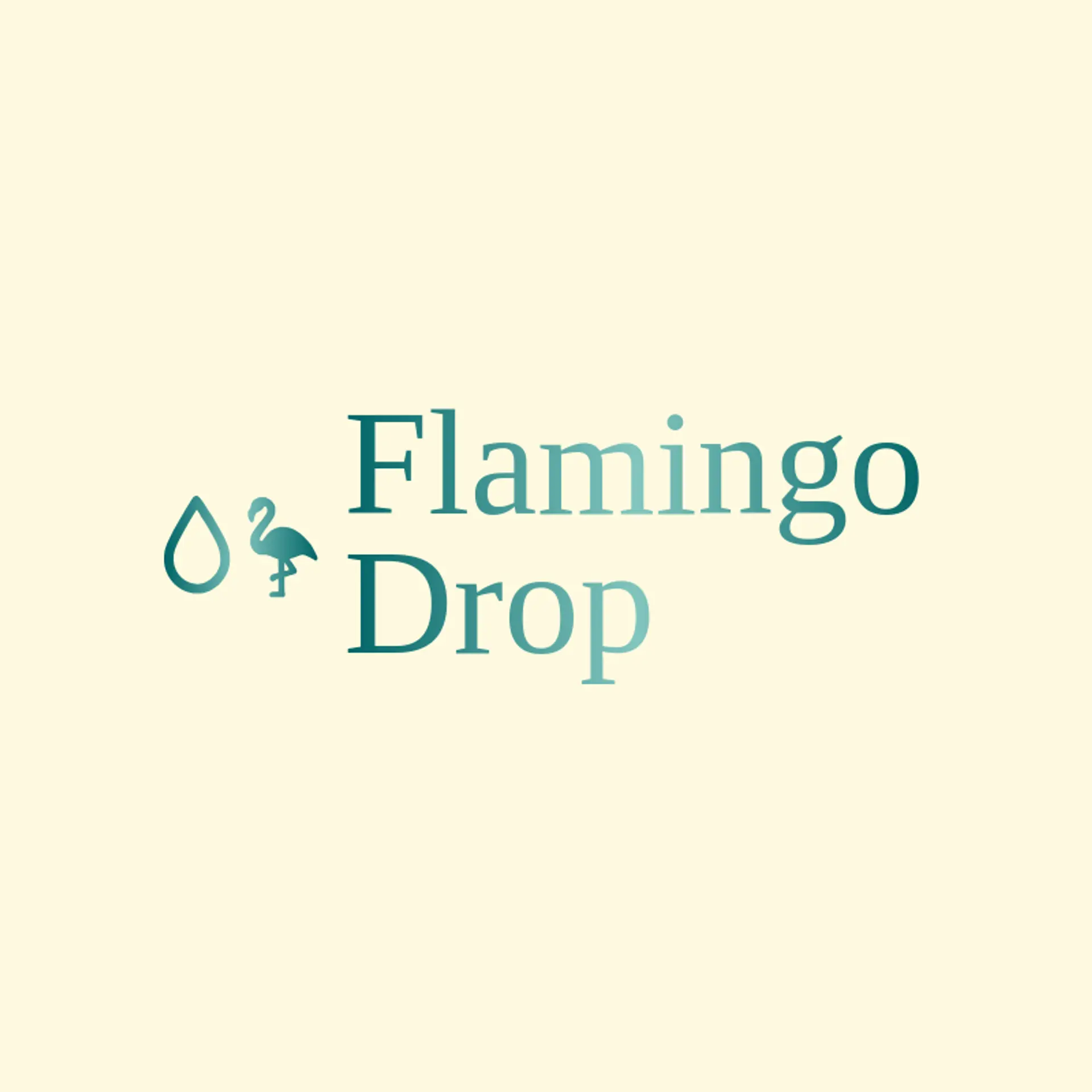 Flamingo Drop logo for flamingo