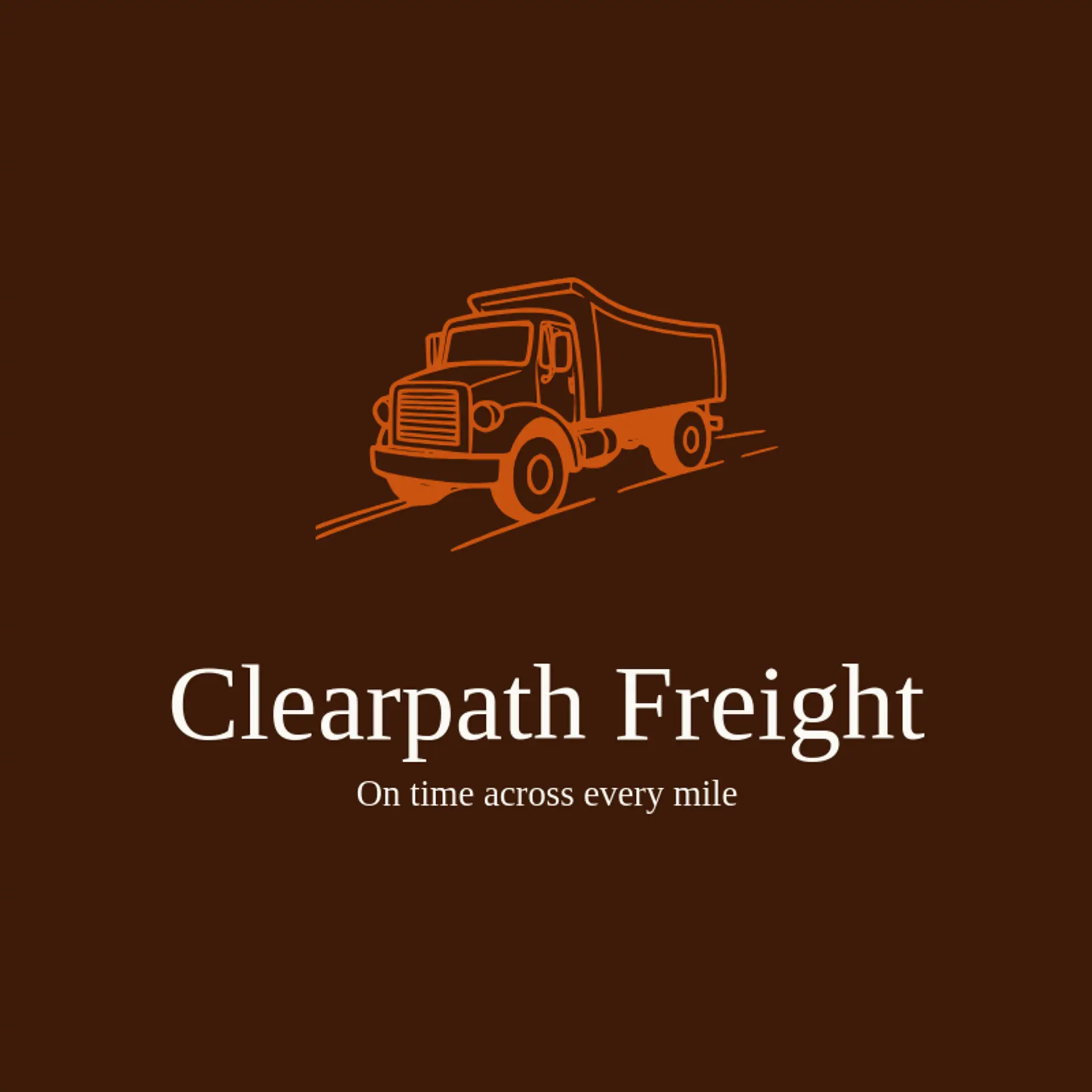Clearpath Freight logo for highway