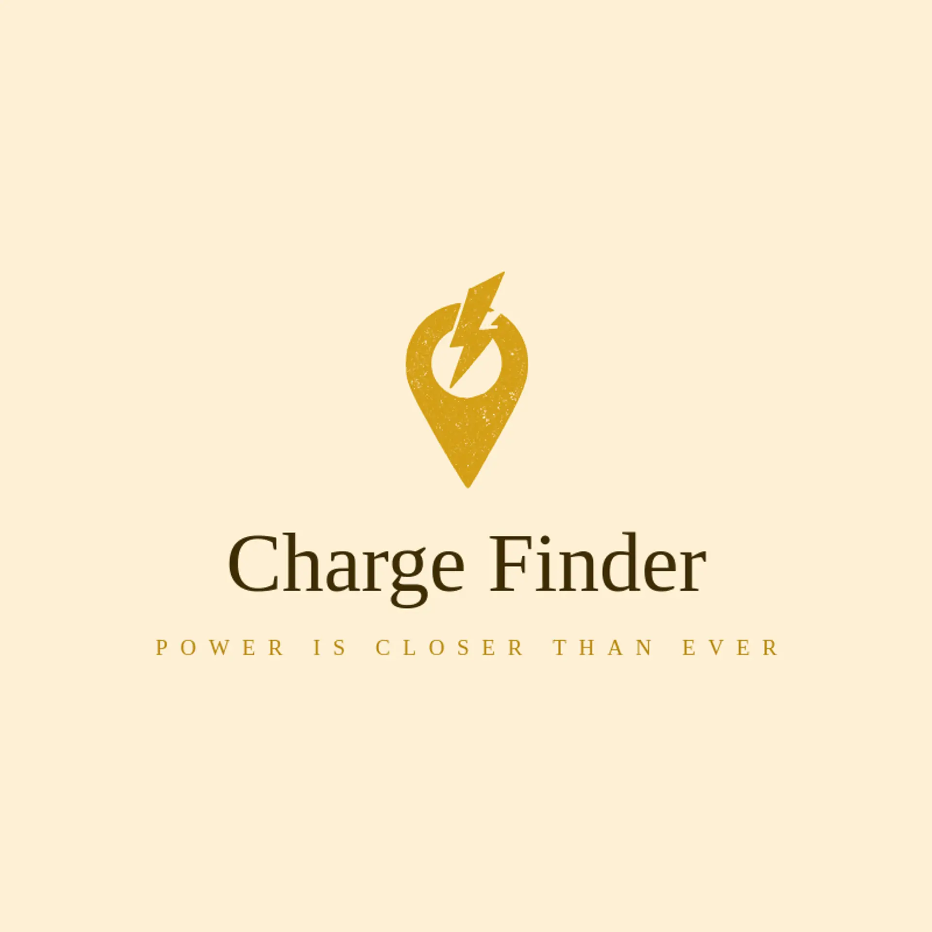 Charge Finder logo for charger