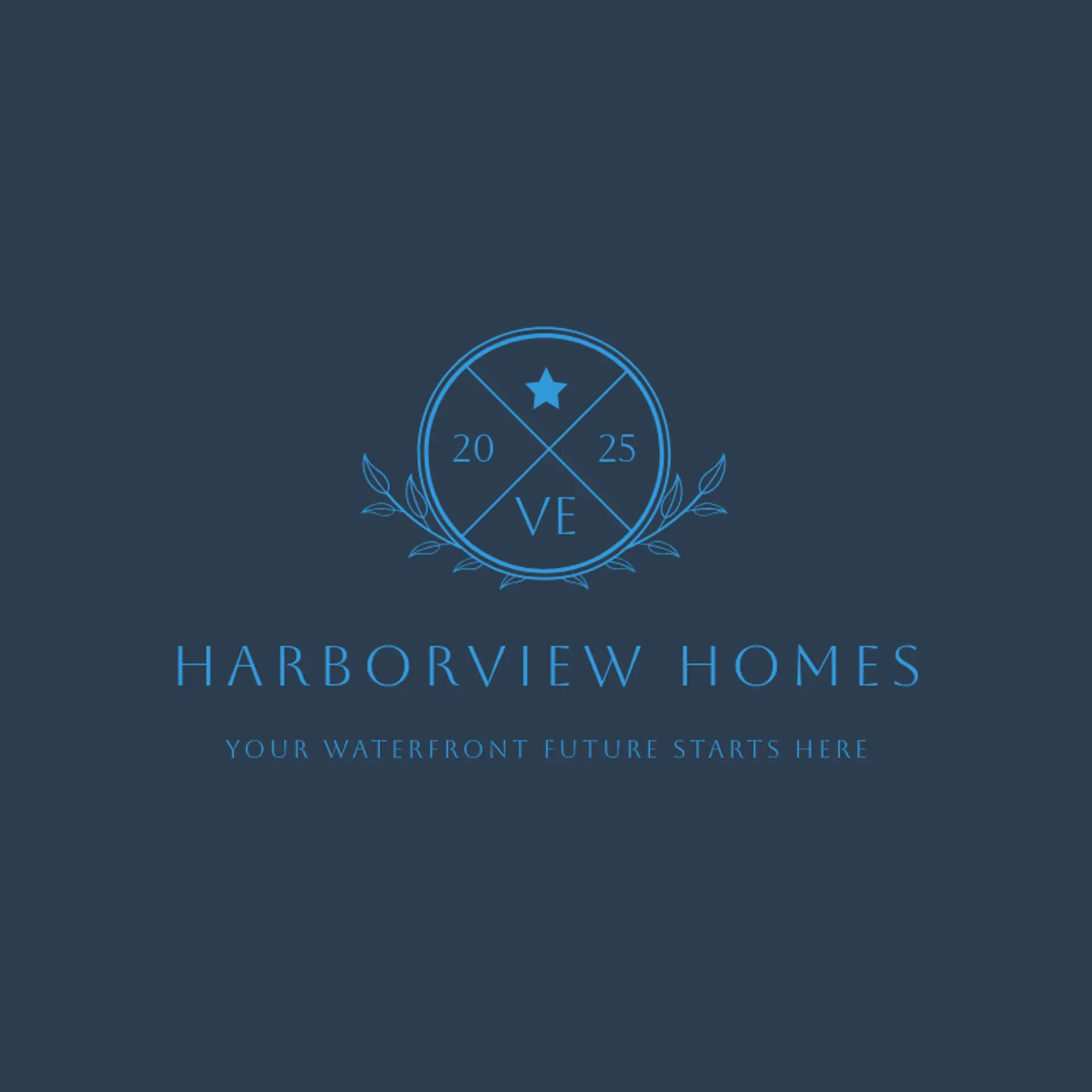 HarborView Homes logo for best real estate
