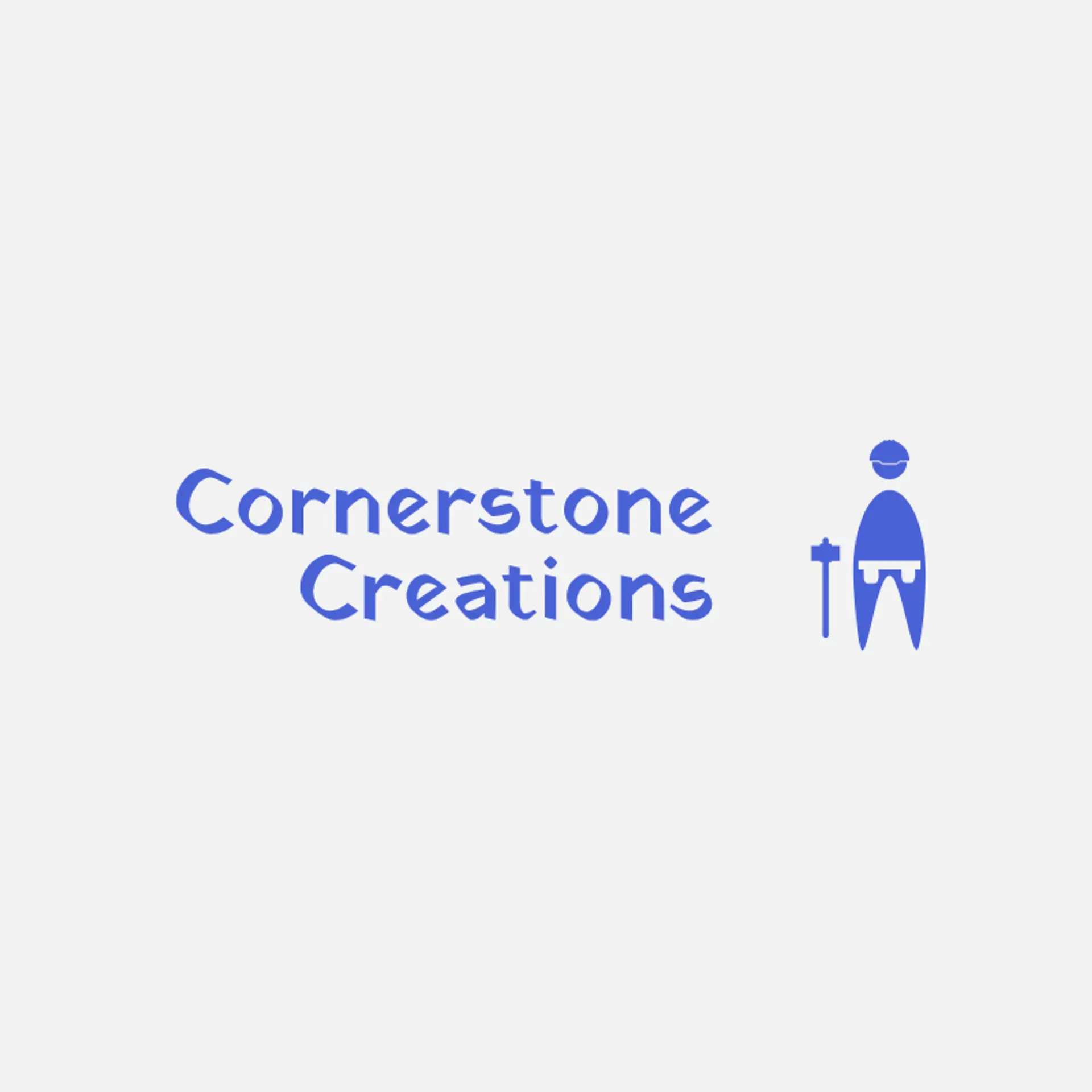 Cornerstone Creations logo for commercial construction