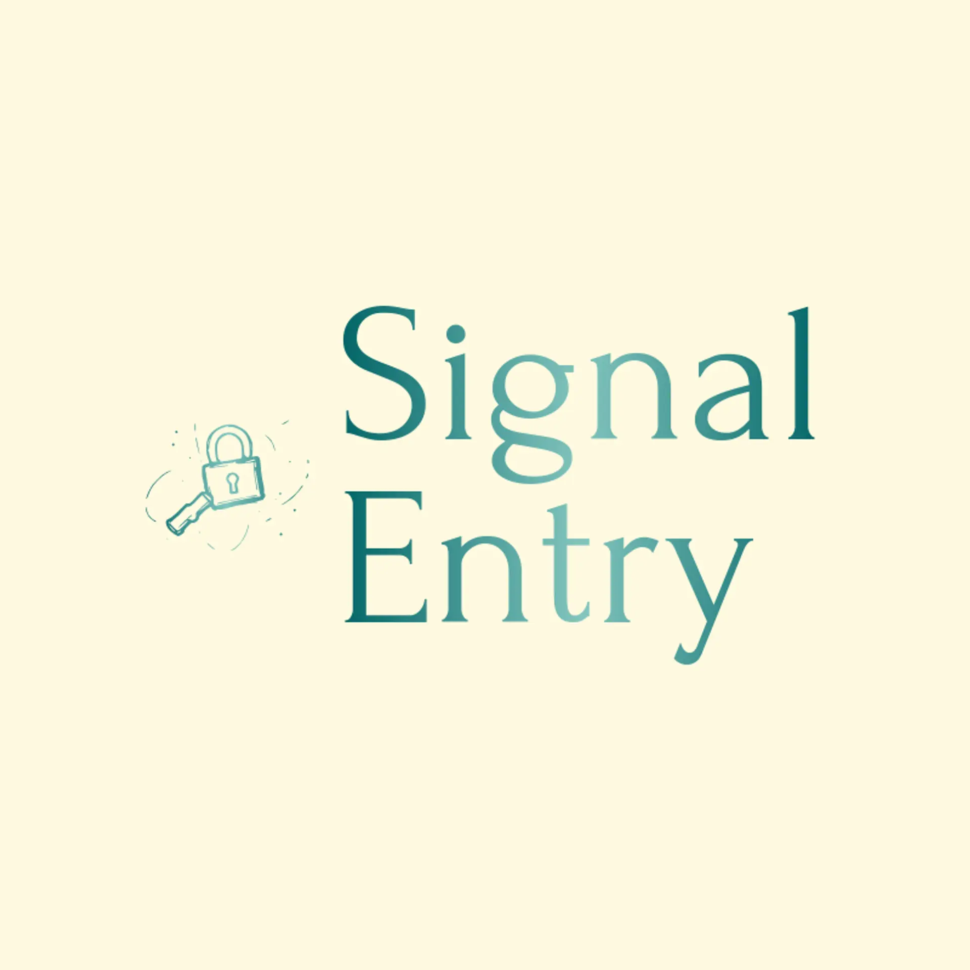 Signal Entry logo for access