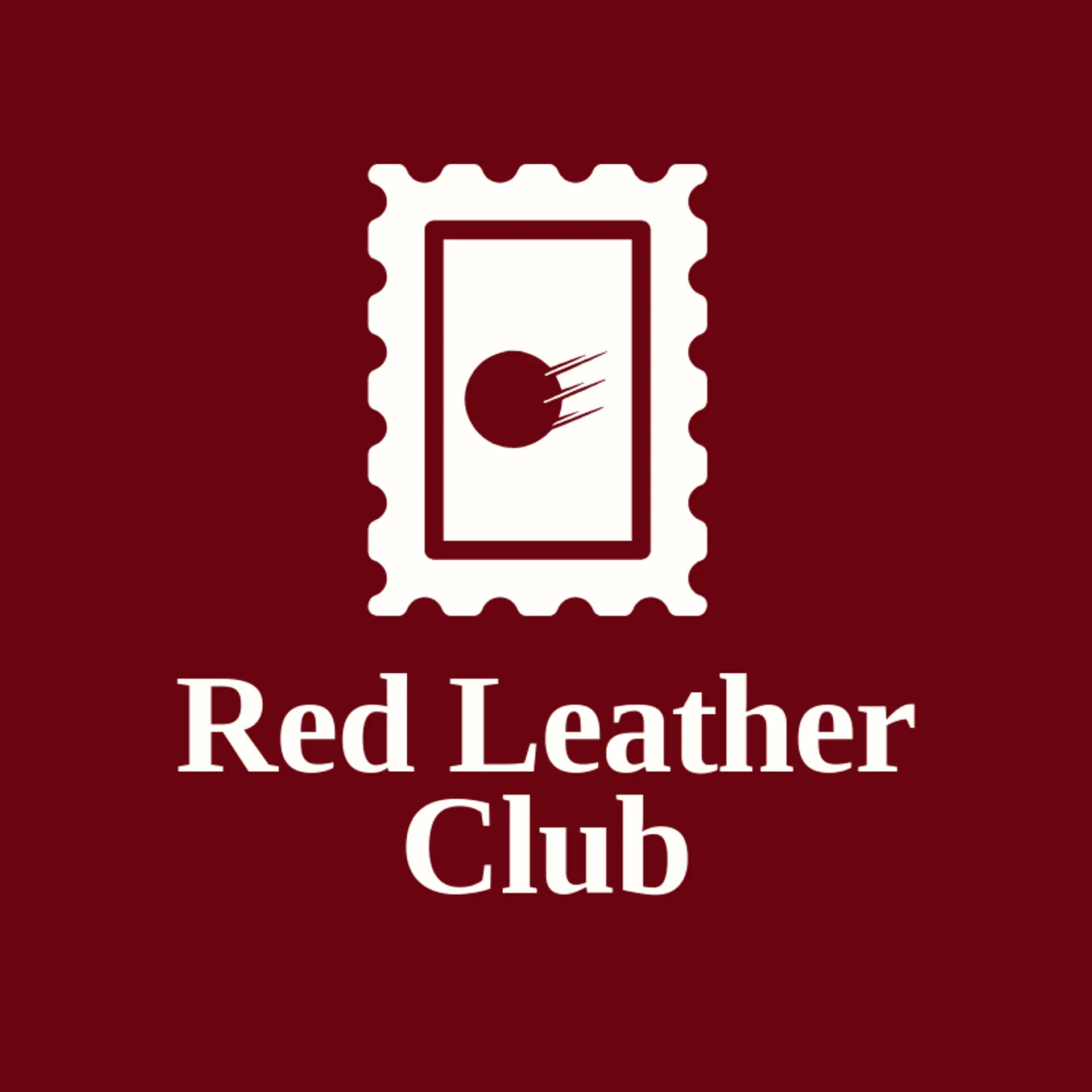 Red Leather Club logo for cricket team