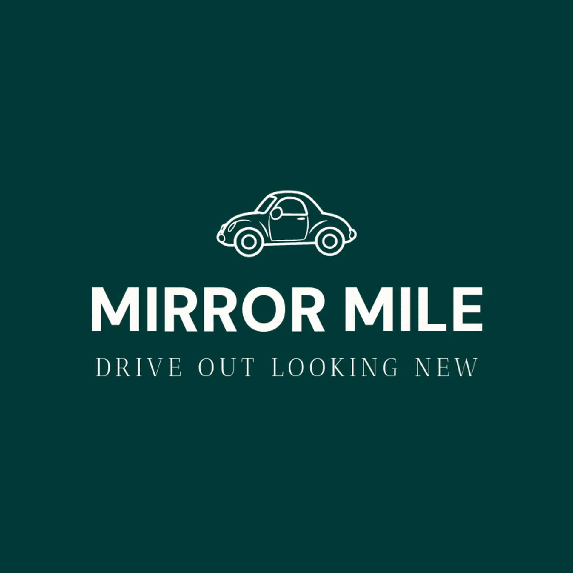 Mirror Mile logo for detailing