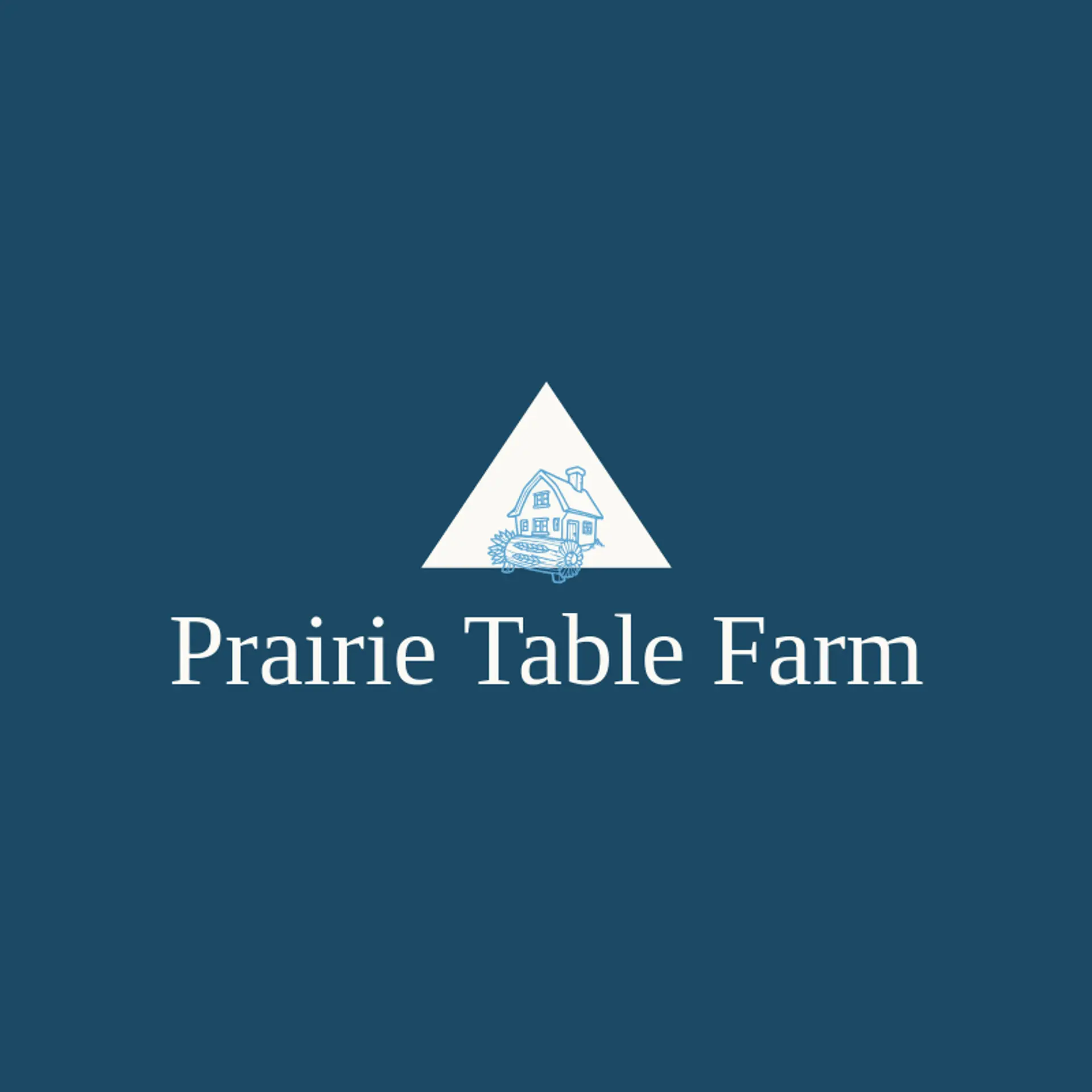 Prairie Table Farm logo for homestead