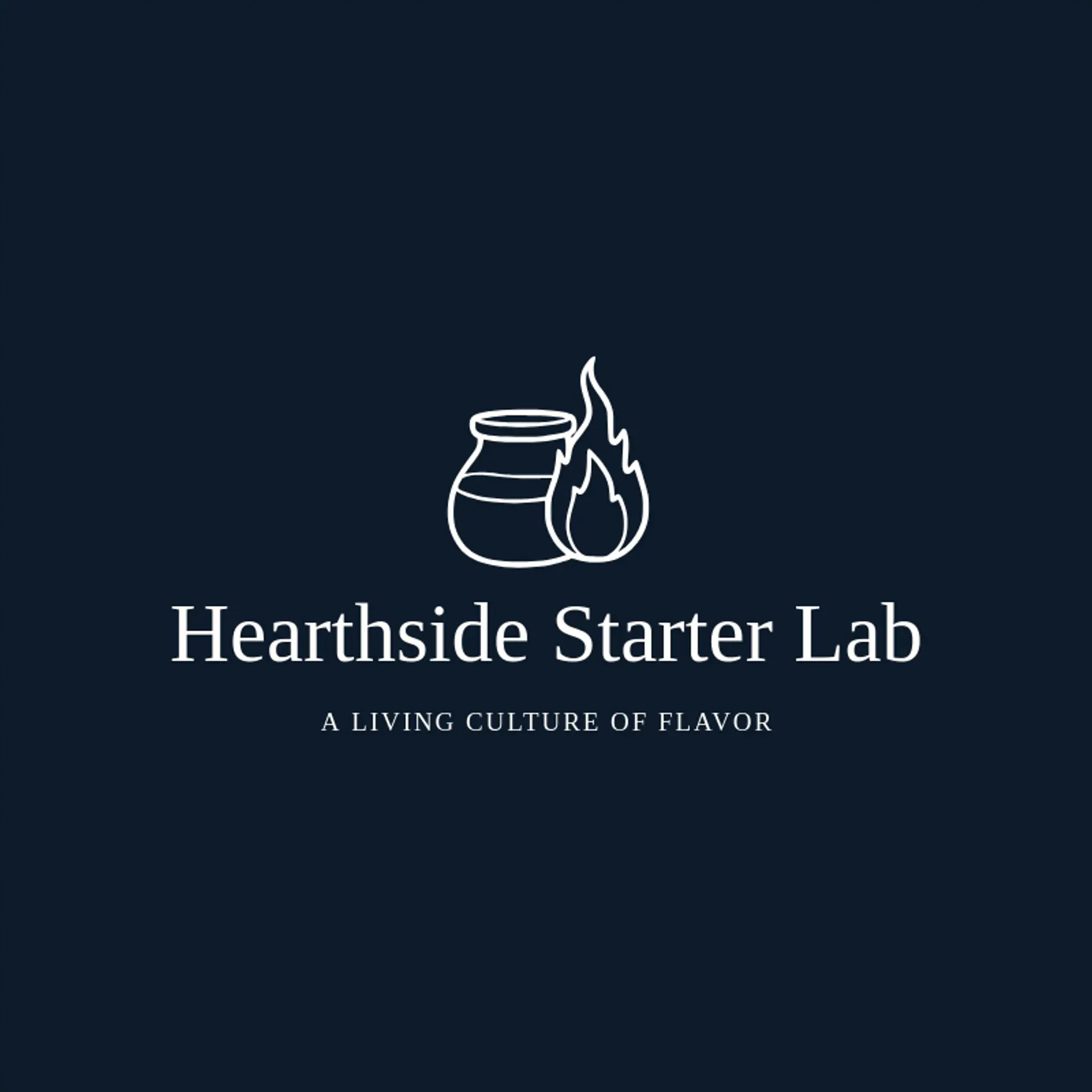 Hearthside Starter Lab logo for sourdough