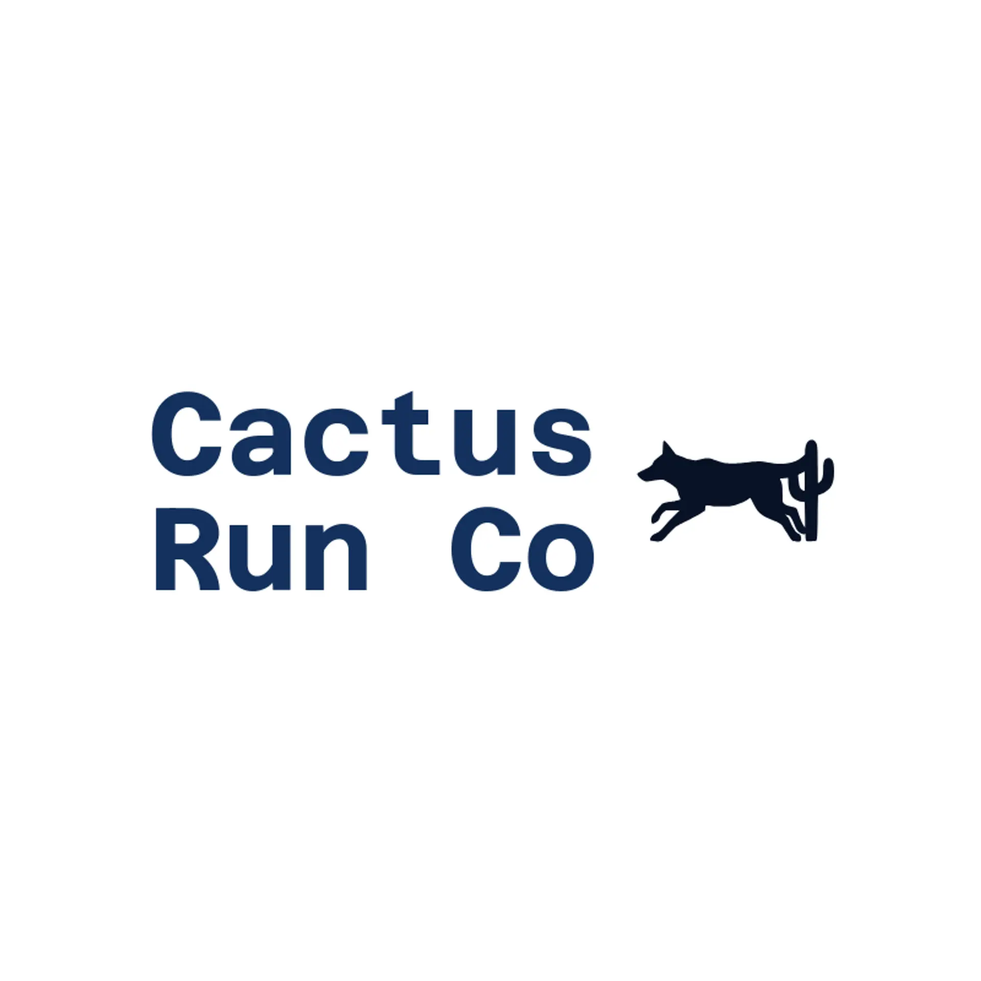 Cactus Run Co logo for coyote