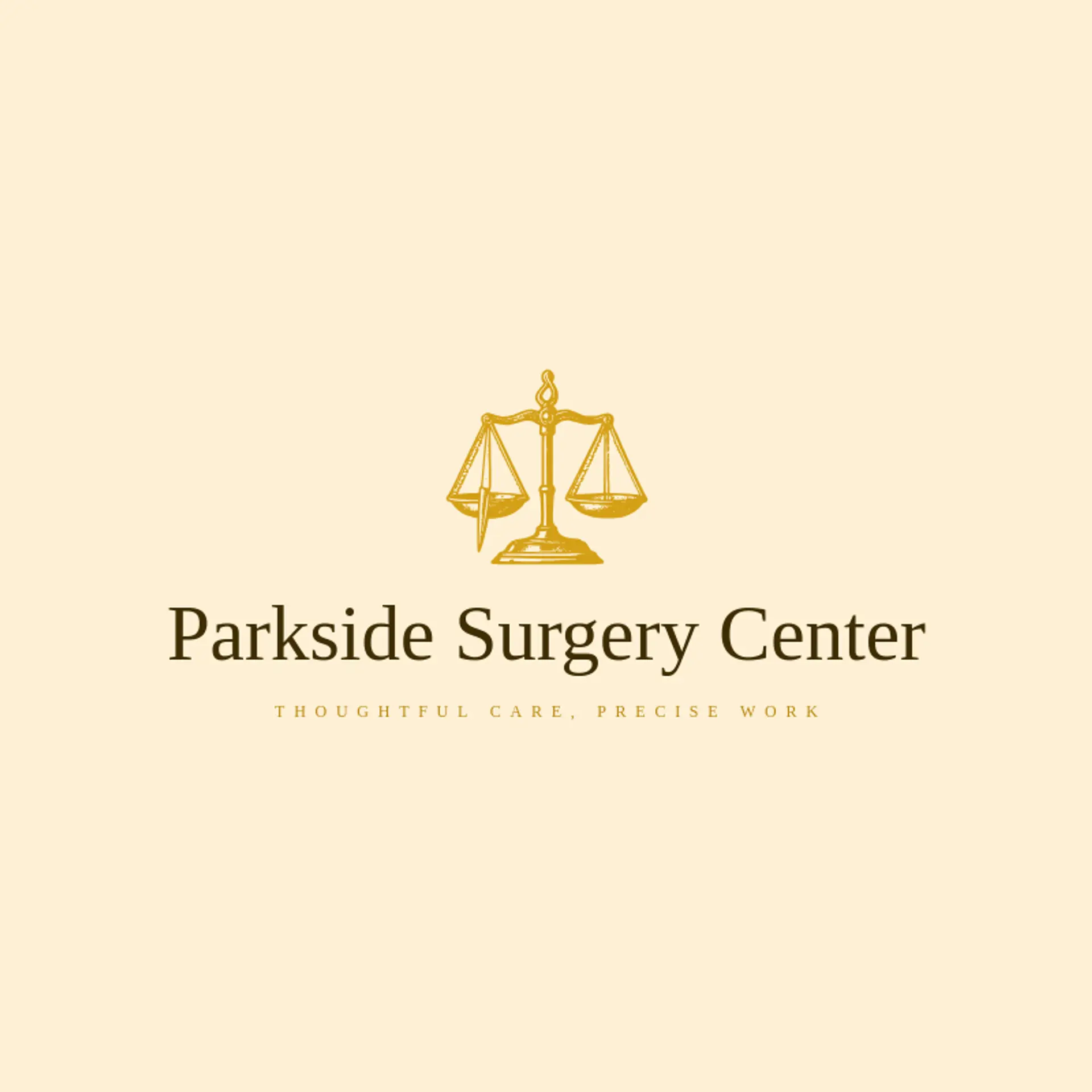 Parkside Surgery Center logo for surgery