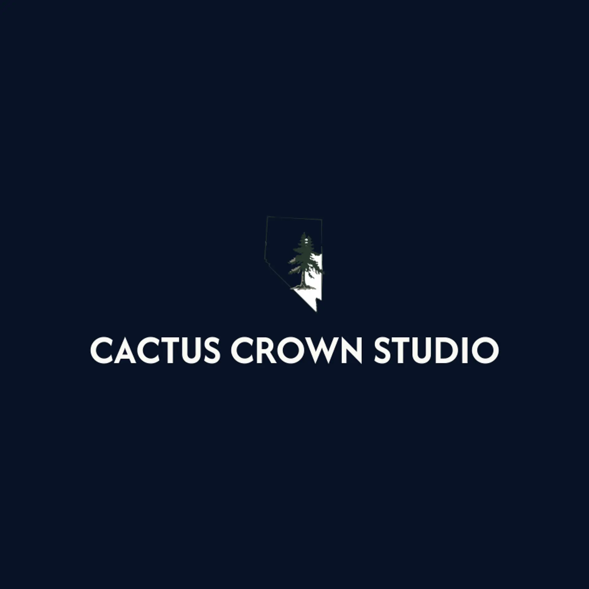 Cactus Crown Studio logo for Nevada