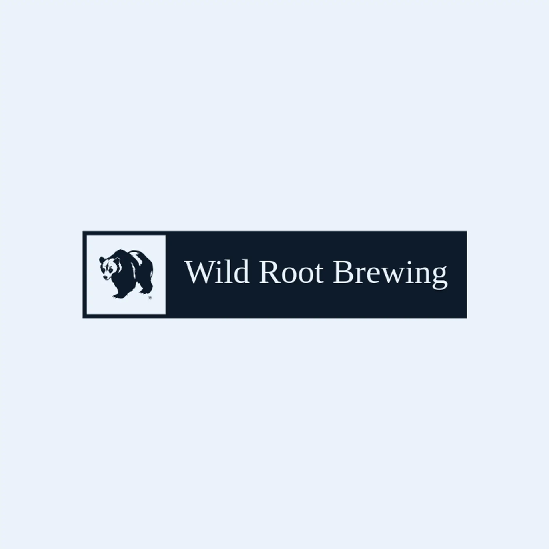 Wild Root Brewing logo for wild
