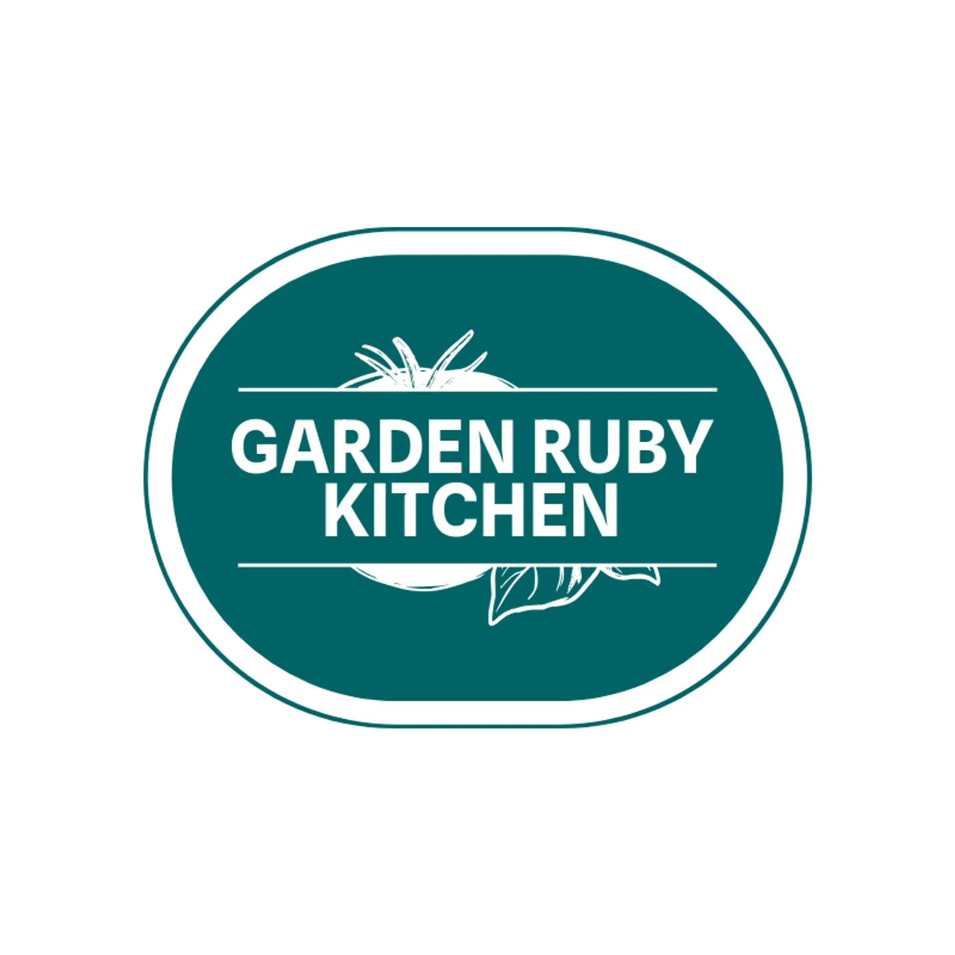 Garden Ruby Kitchen logo for kitchen