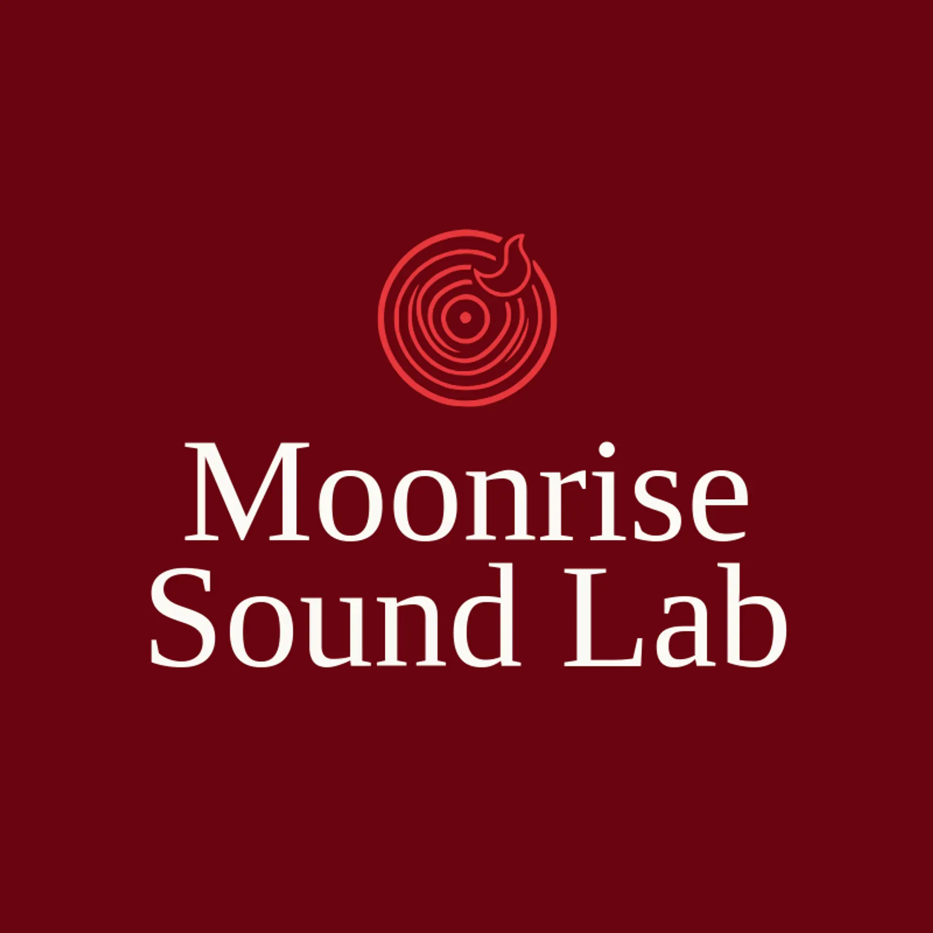 Moonrise Sound Lab logo for recording