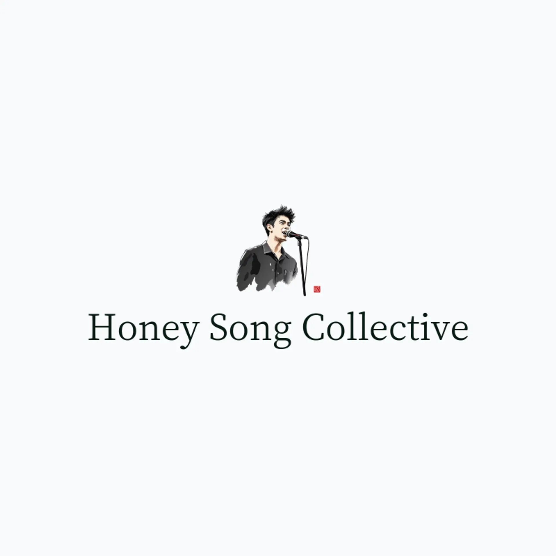Honey Song Collective logo for singer