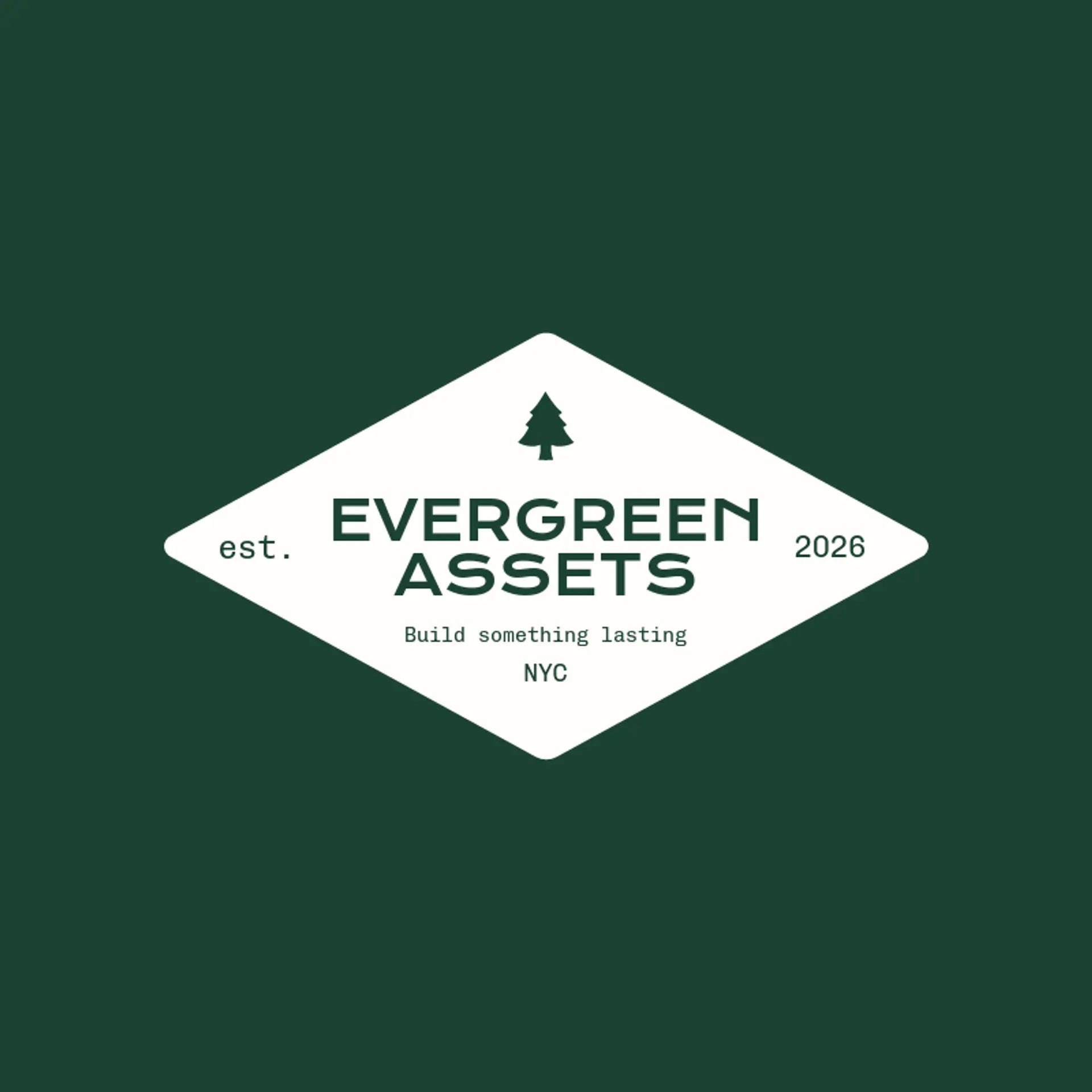 Evergreen Assets logo for money