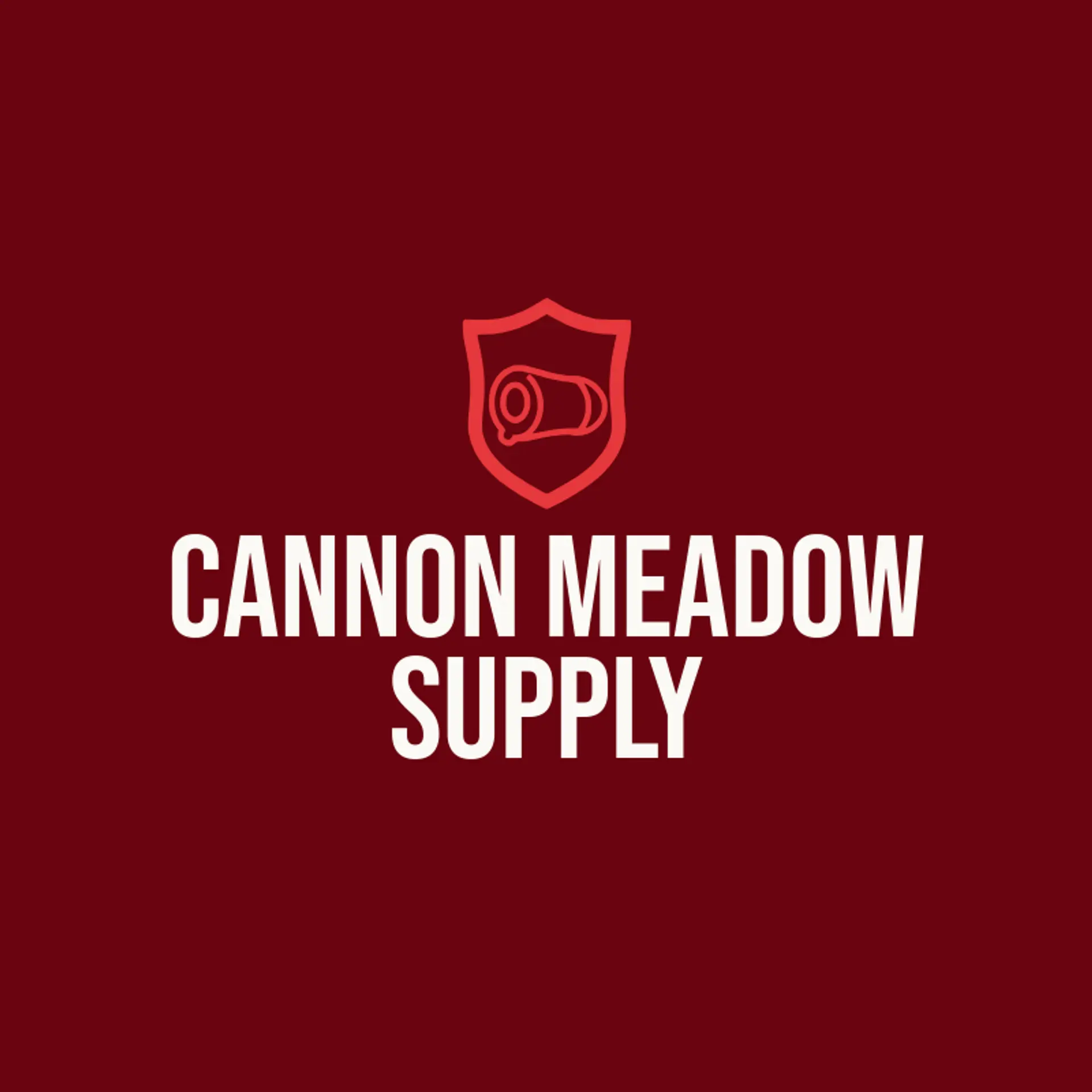 Cannon Meadow Supply logo for cannon
