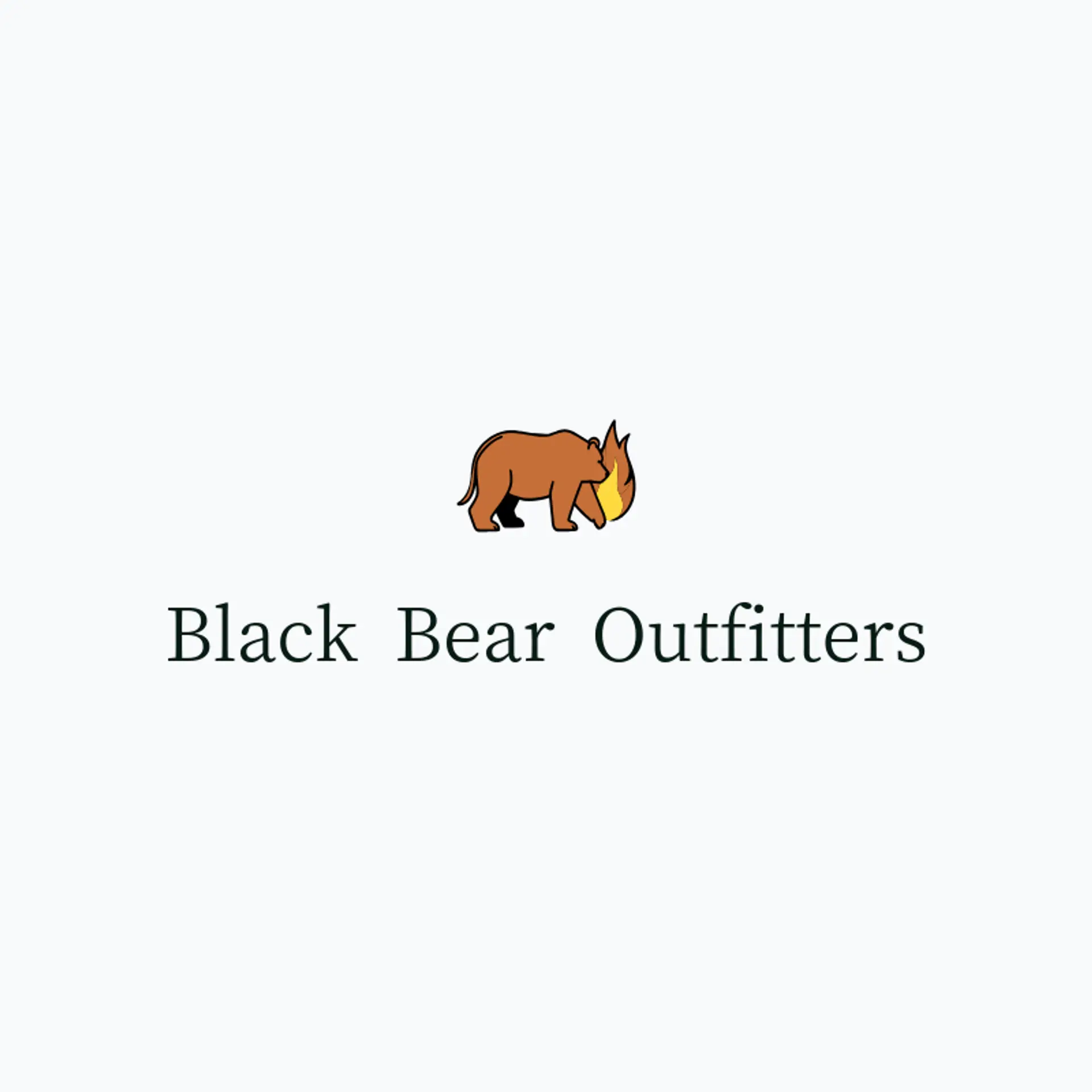 Black Bear Outfitters logo for beast