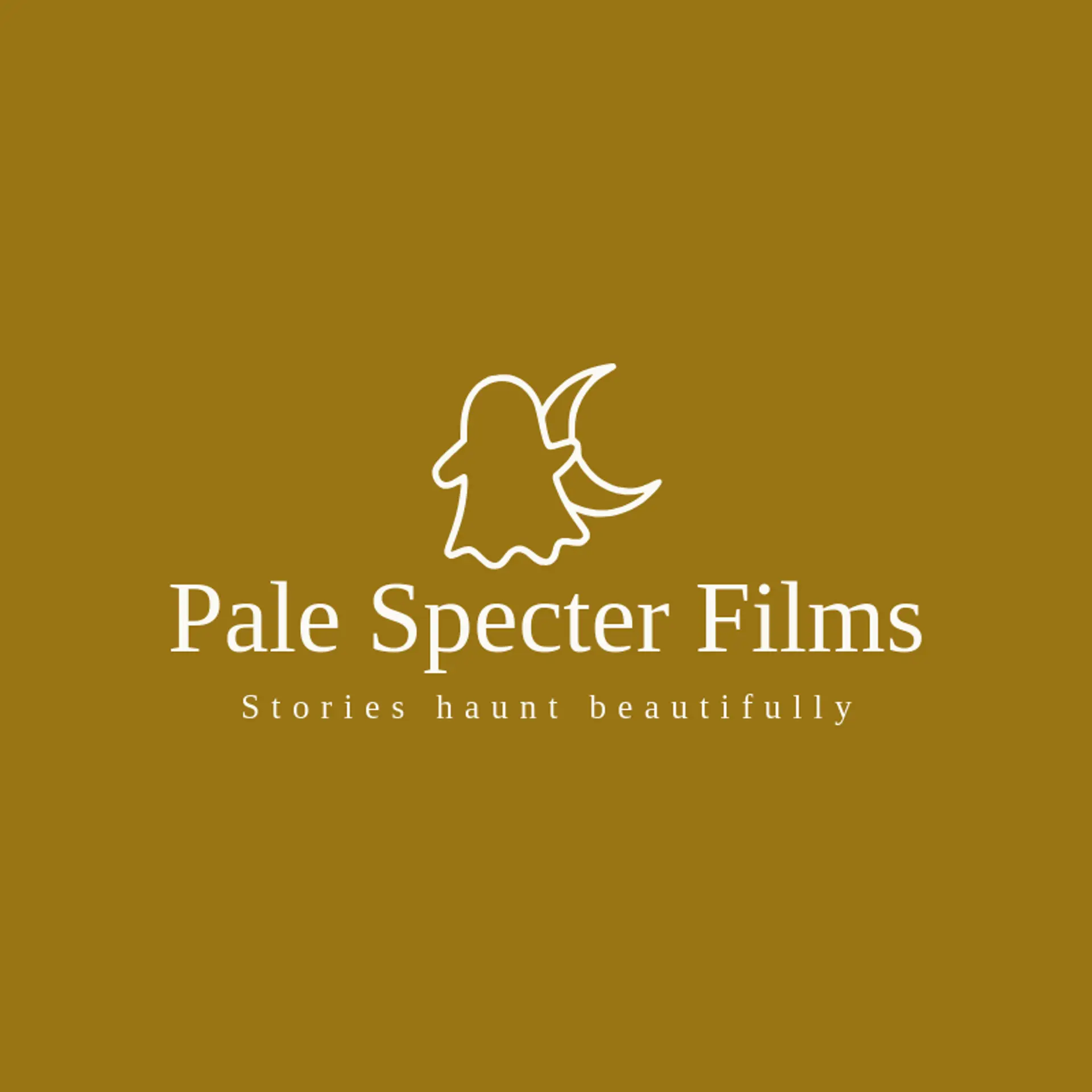 Pale Specter Films logo for gothic