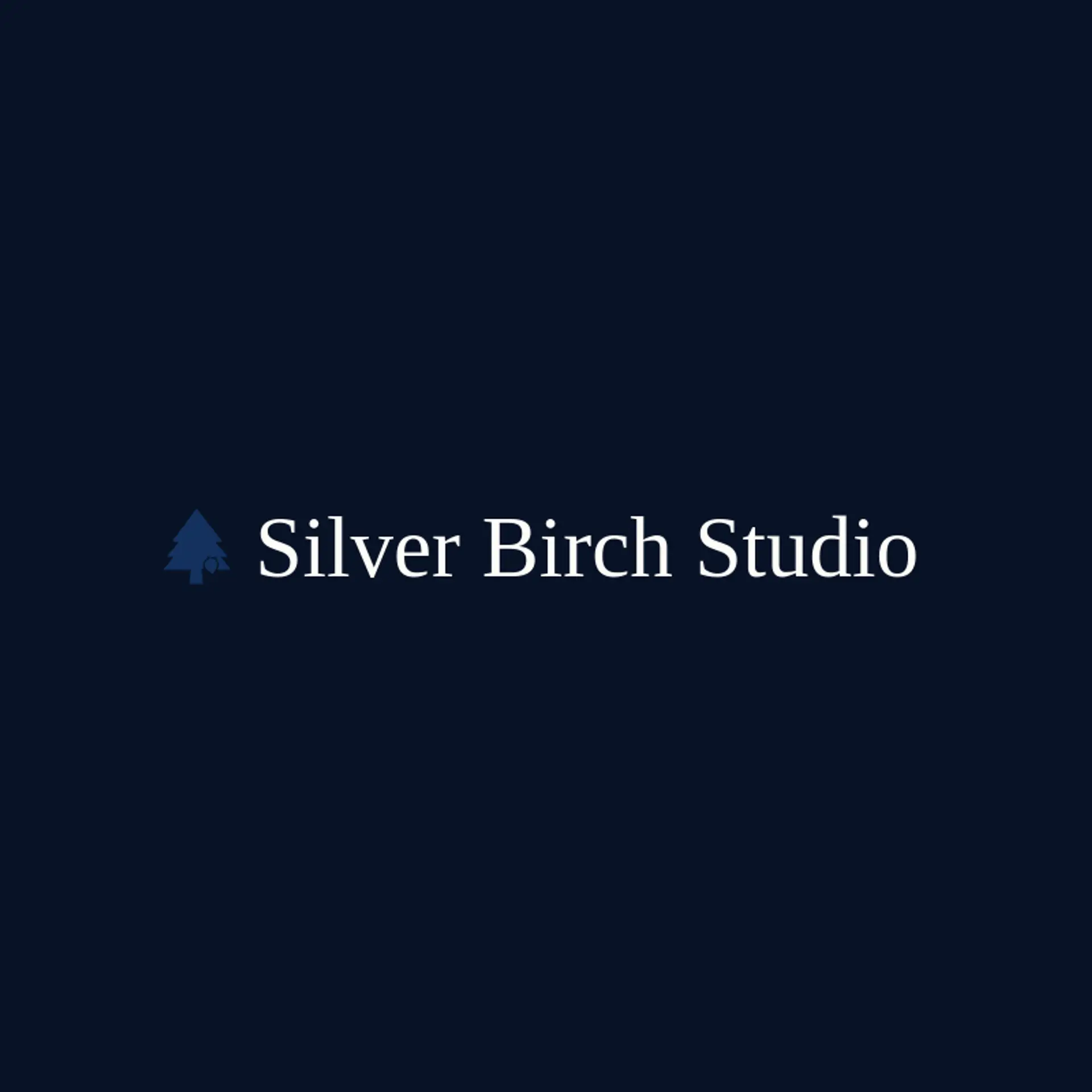 Silver Birch Studio logo for forest