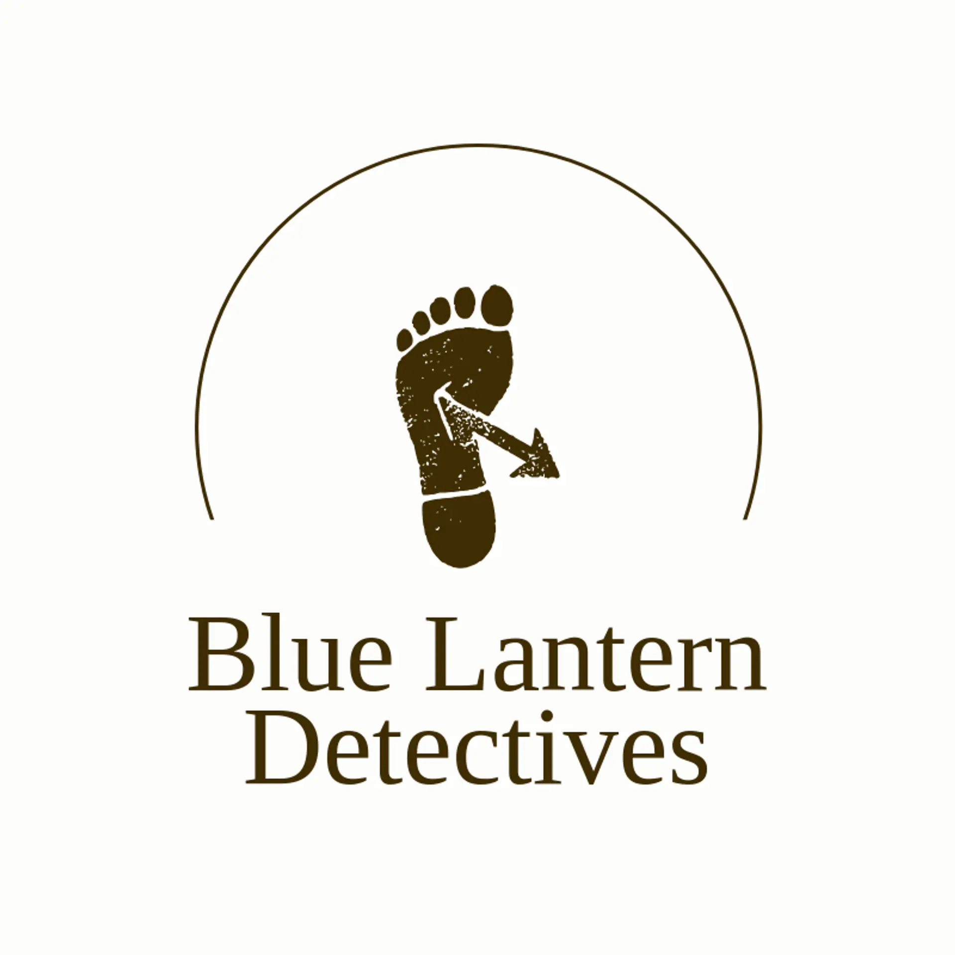 Blue Lantern Detectives logo for crime