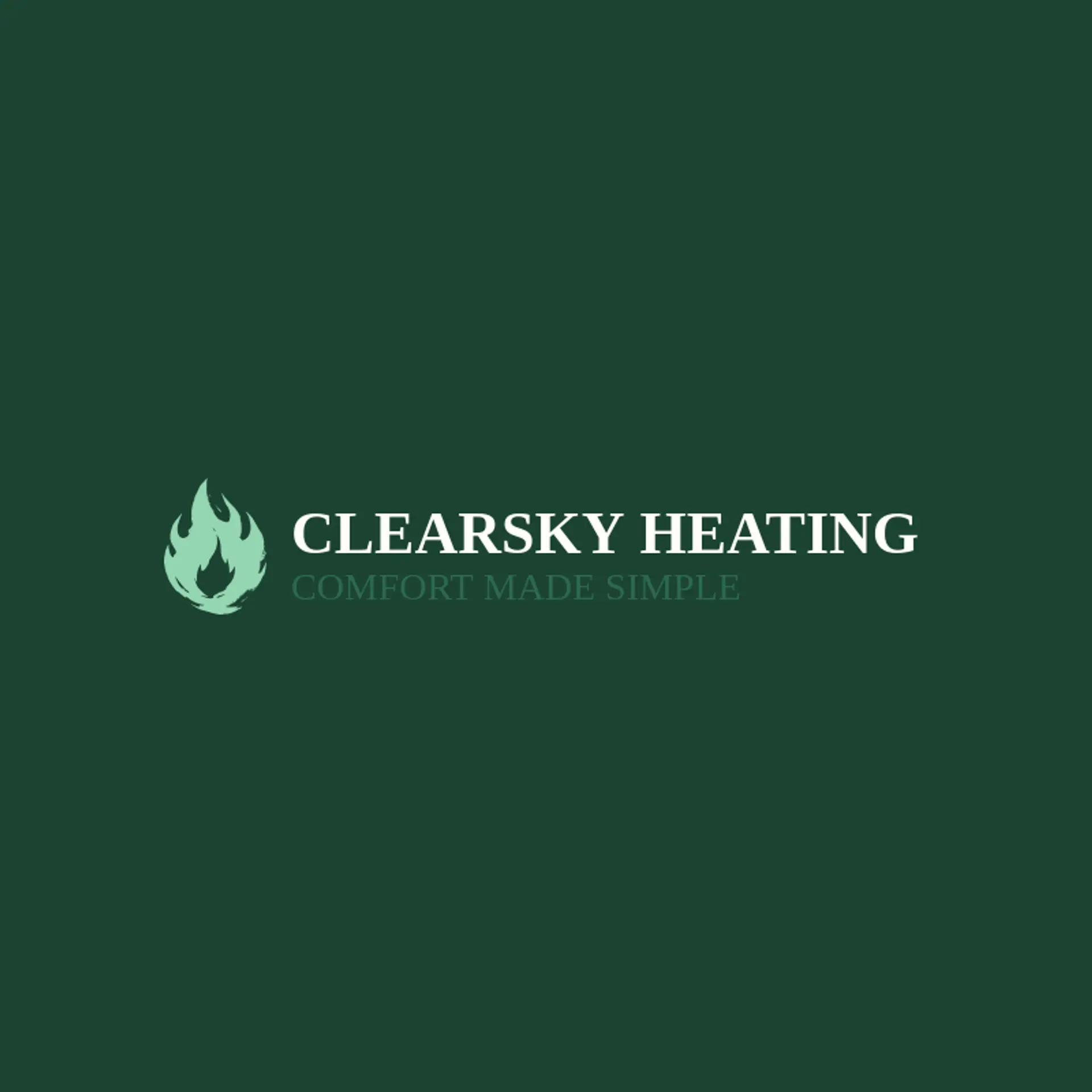 ClearSky Heating logo for heat