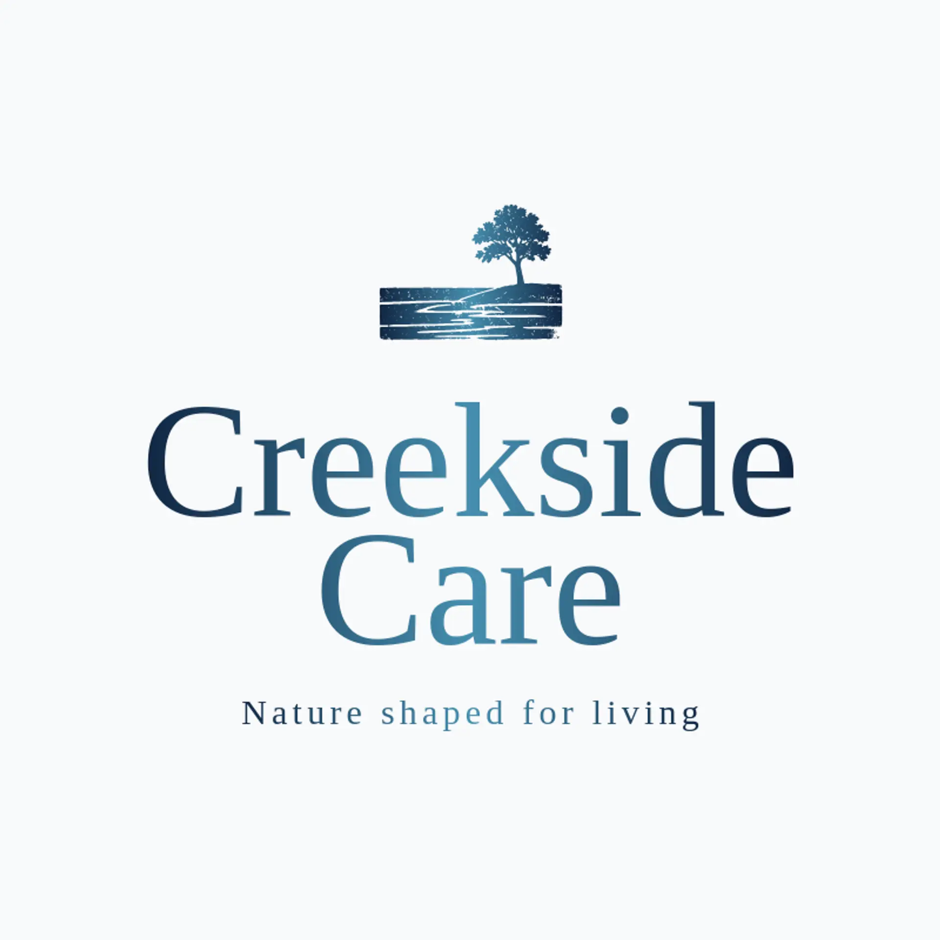 Creekside Care logo for landscape