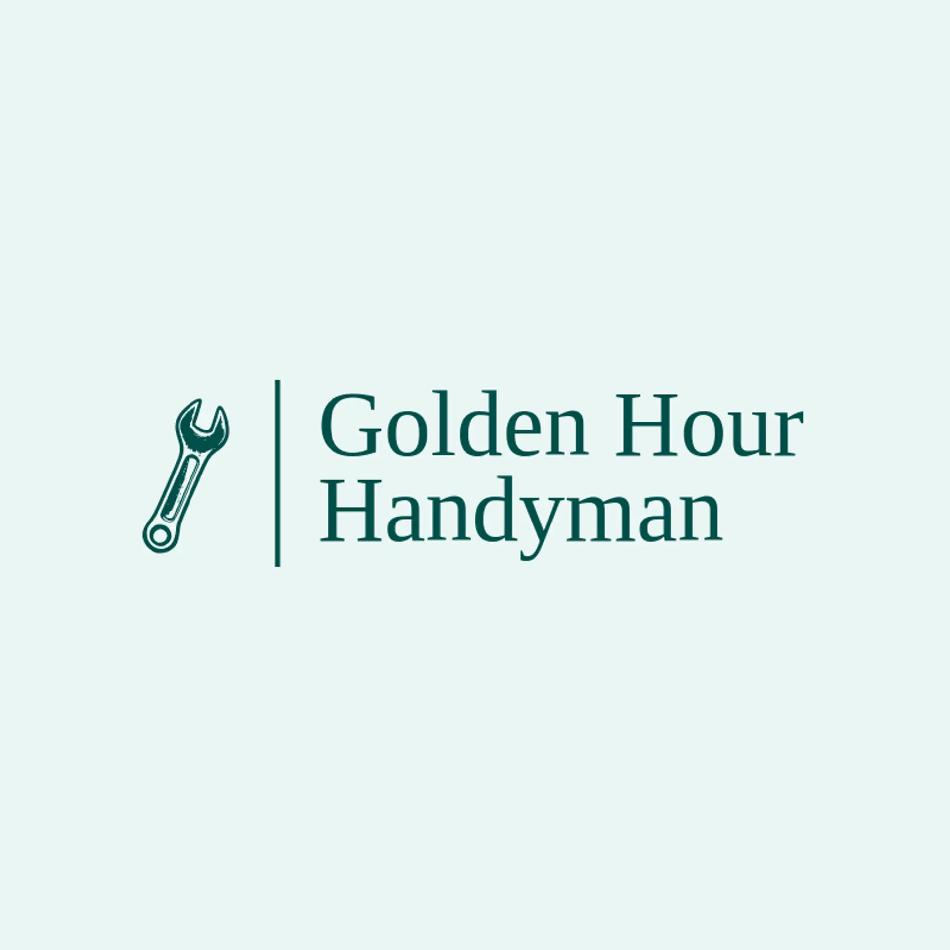 Golden Hour Handyman logo for repair