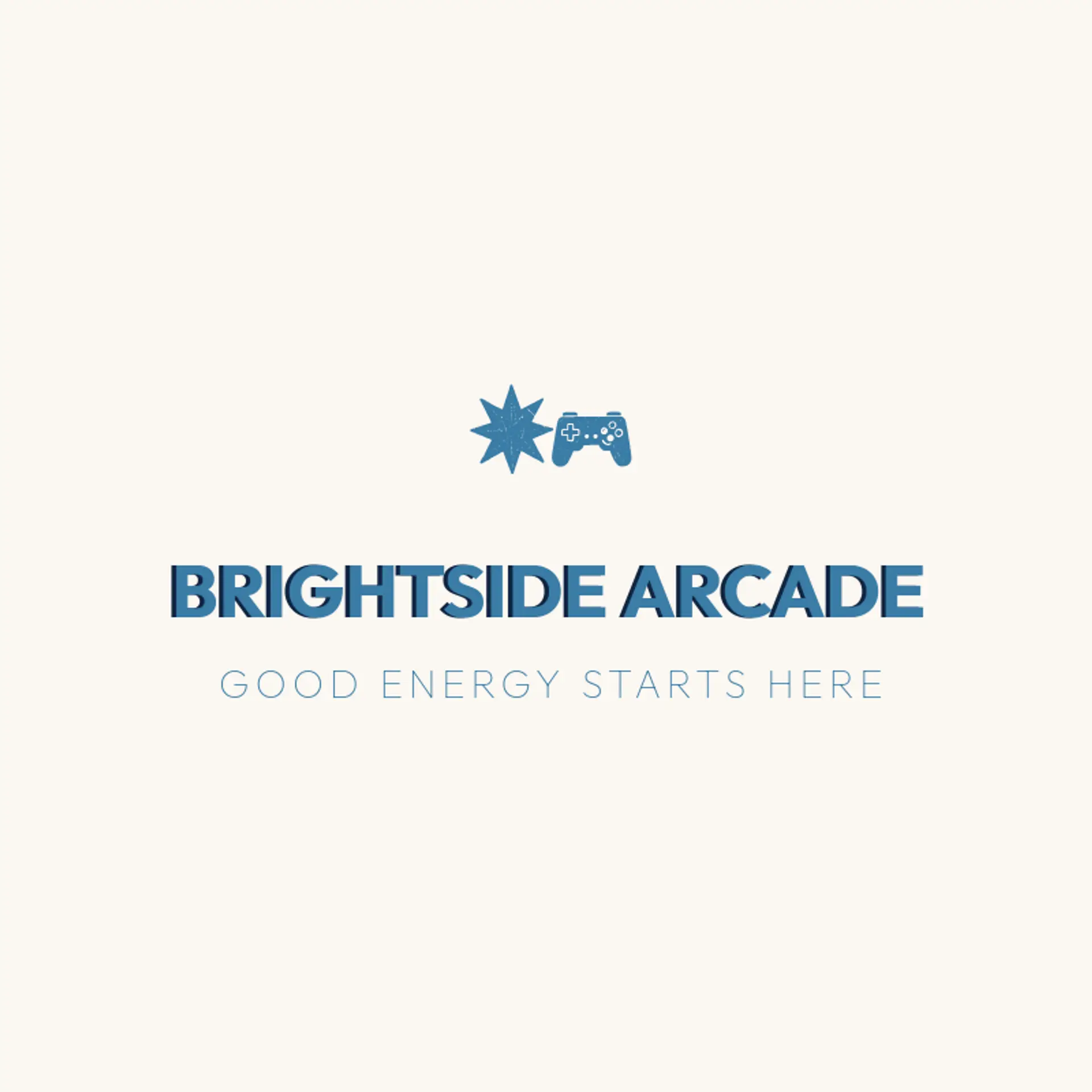 Brightside Arcade logo for cyber cafe