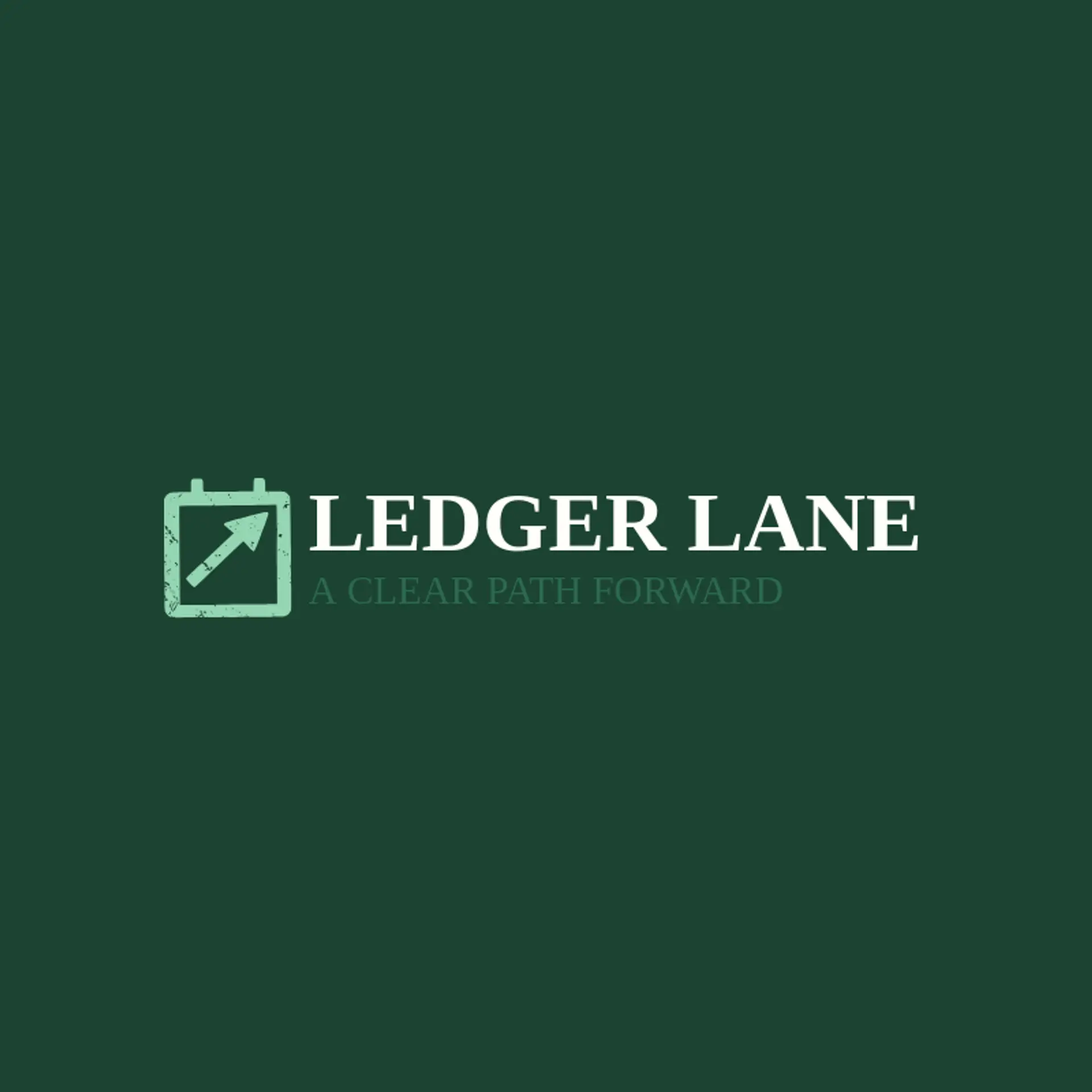 Ledger Lane logo for bookkeeping