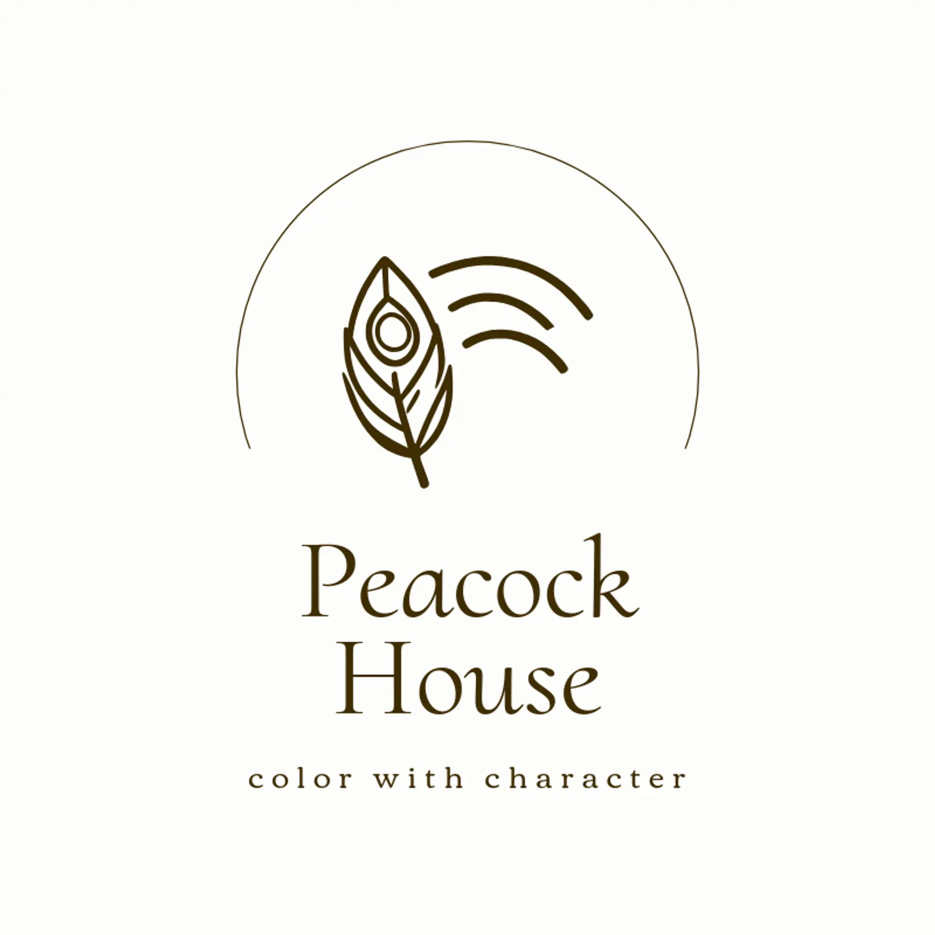 Peacock House logo for desi