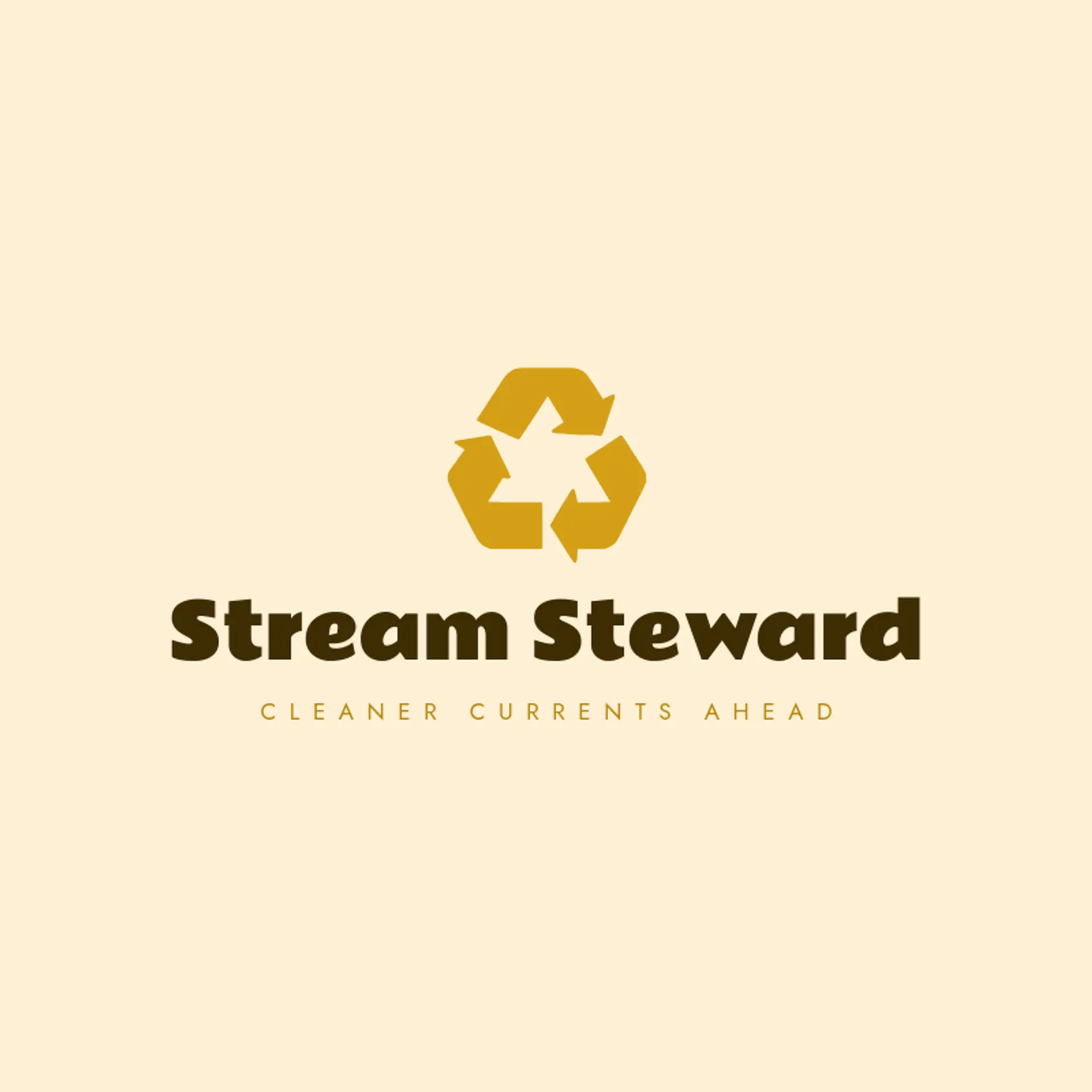 Stream Steward logo for recycling