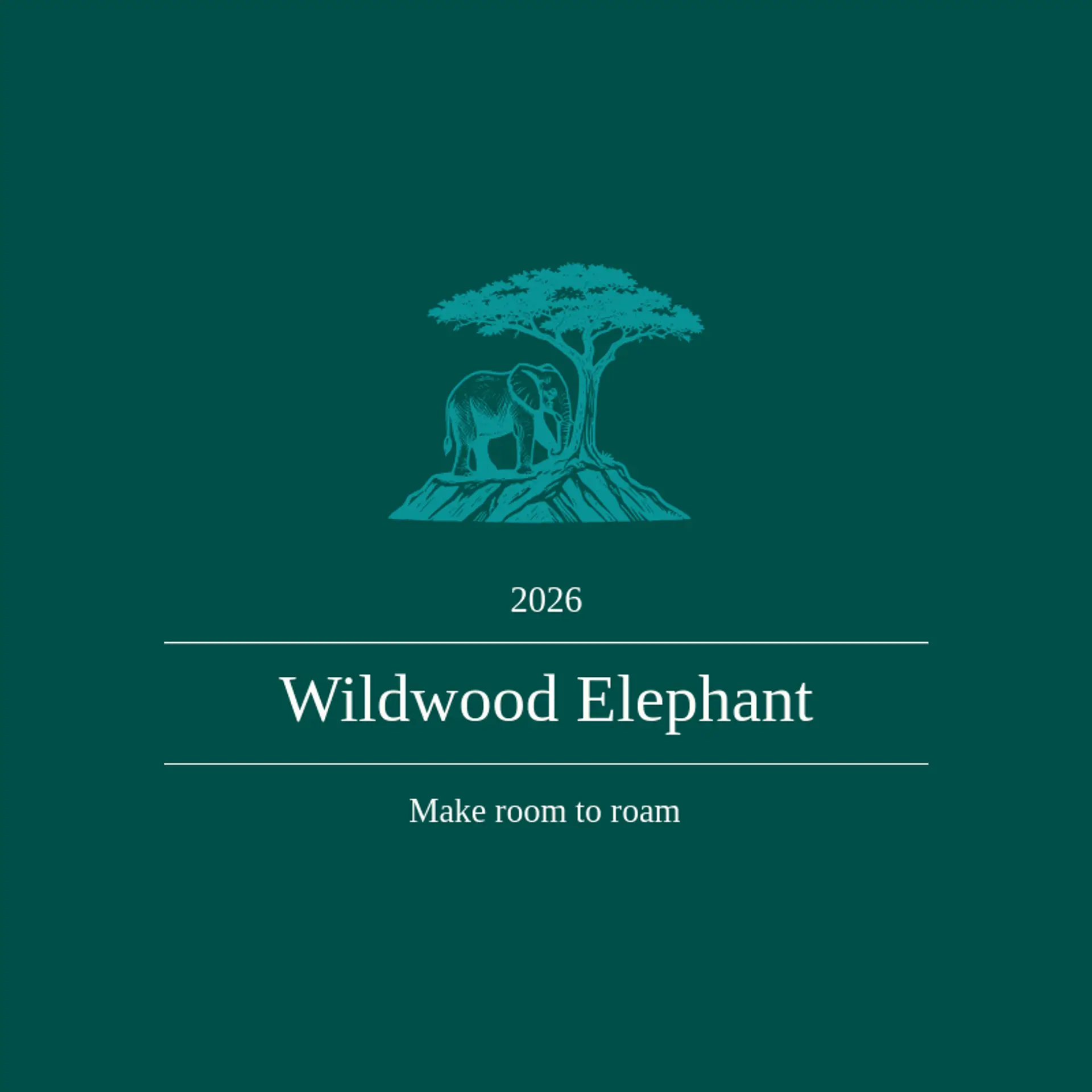 Wildwood Elephant logo for elephant