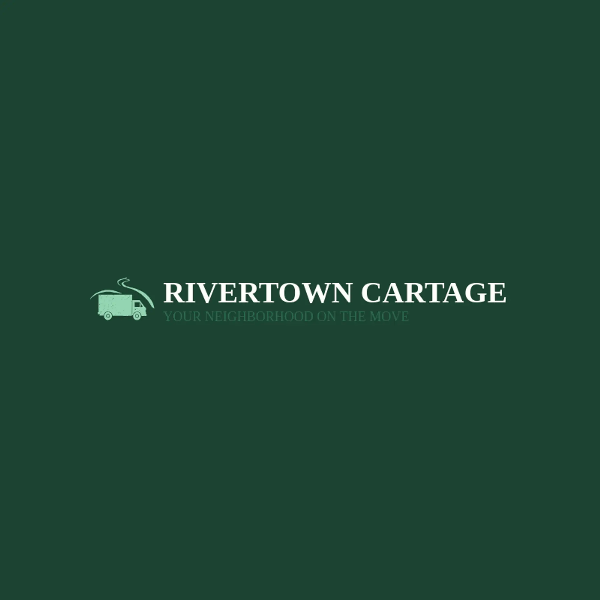 Rivertown Cartage logo for box truck