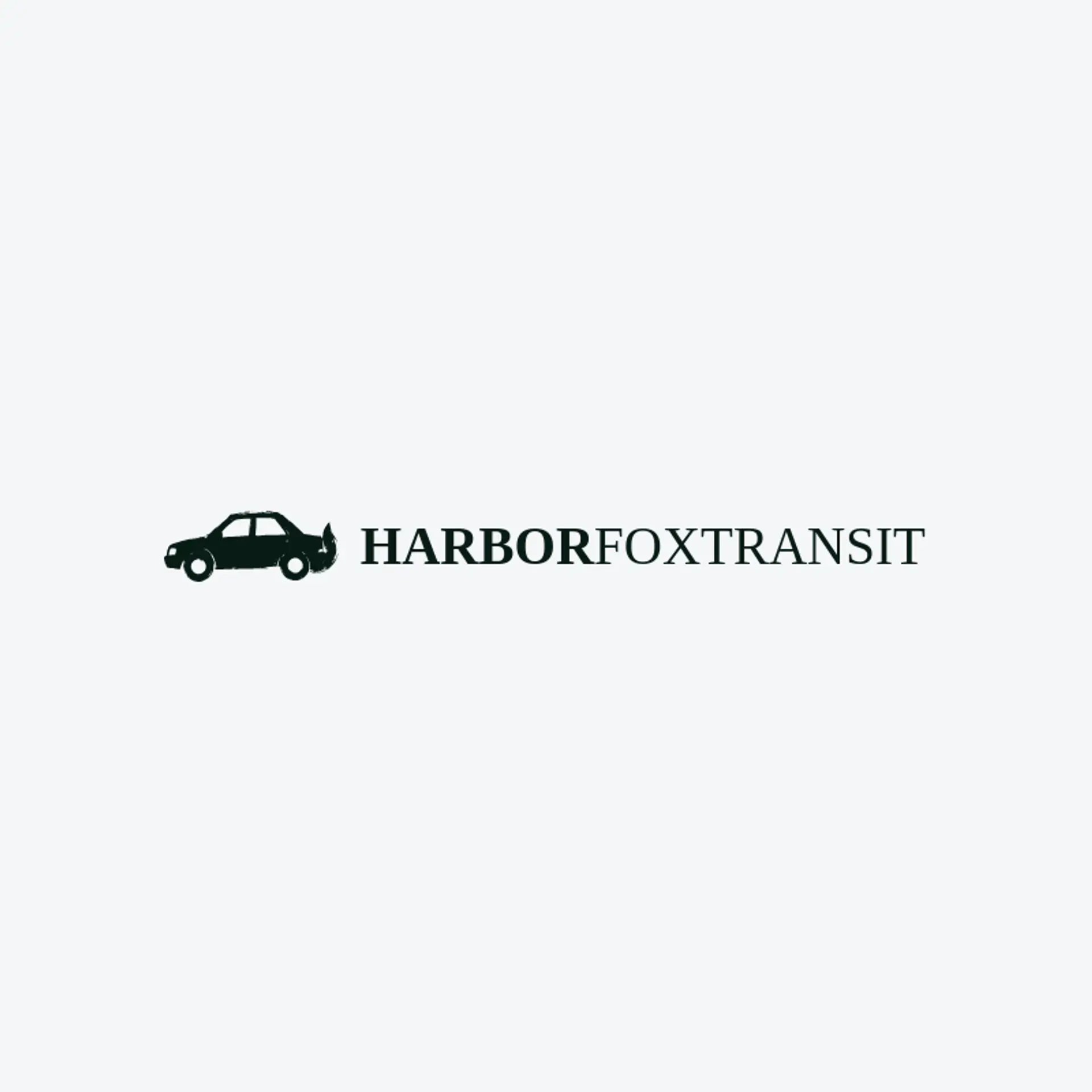 Harbor Fox Transit logo for transportation