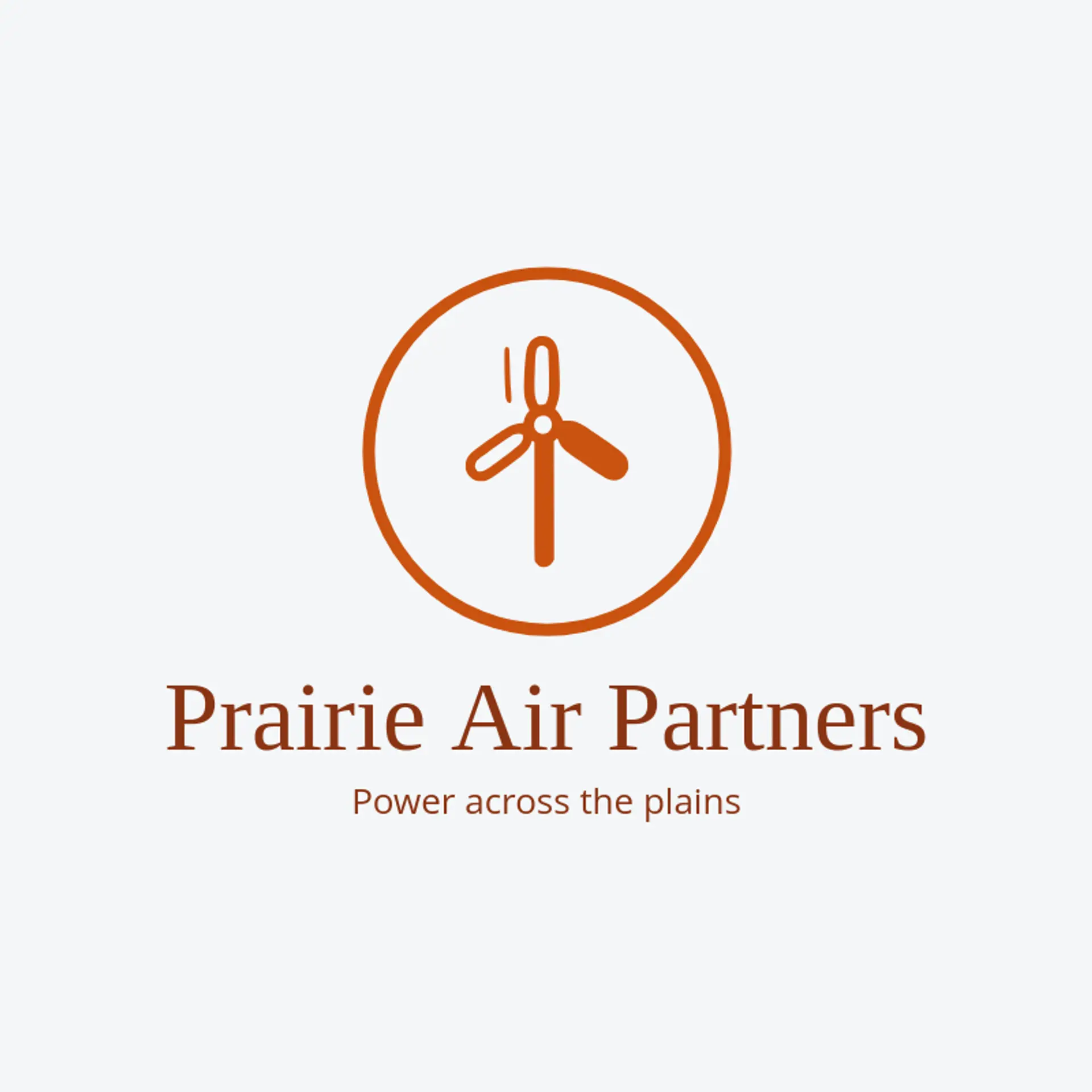 Prairie Air Partners logo for wind