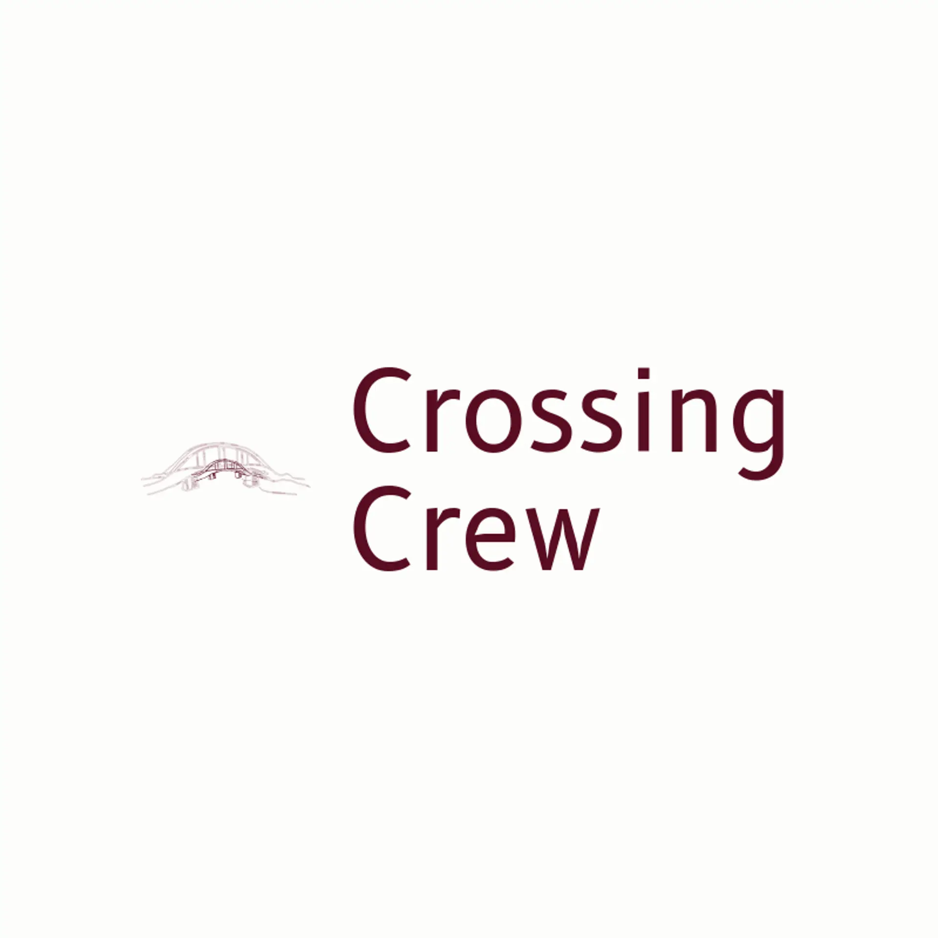Crossing Crew logo for transport