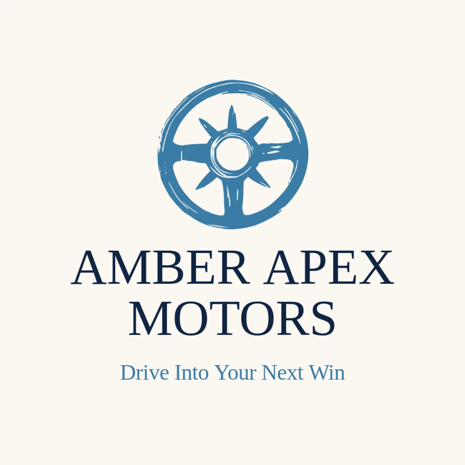 Amber Apex Motors logo for race