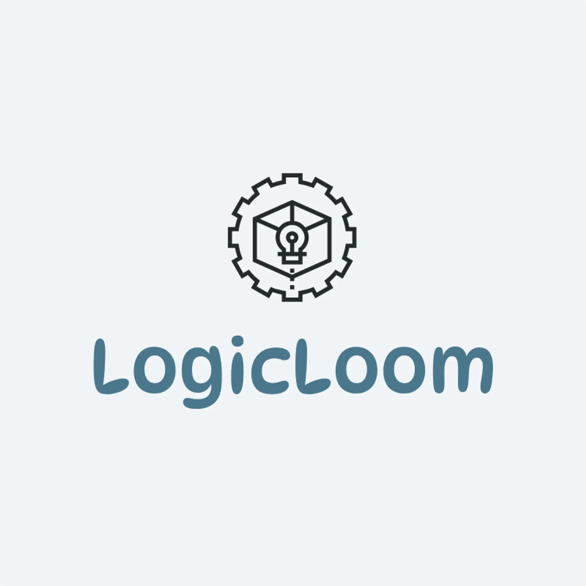 LogicLoom logo for digital tech