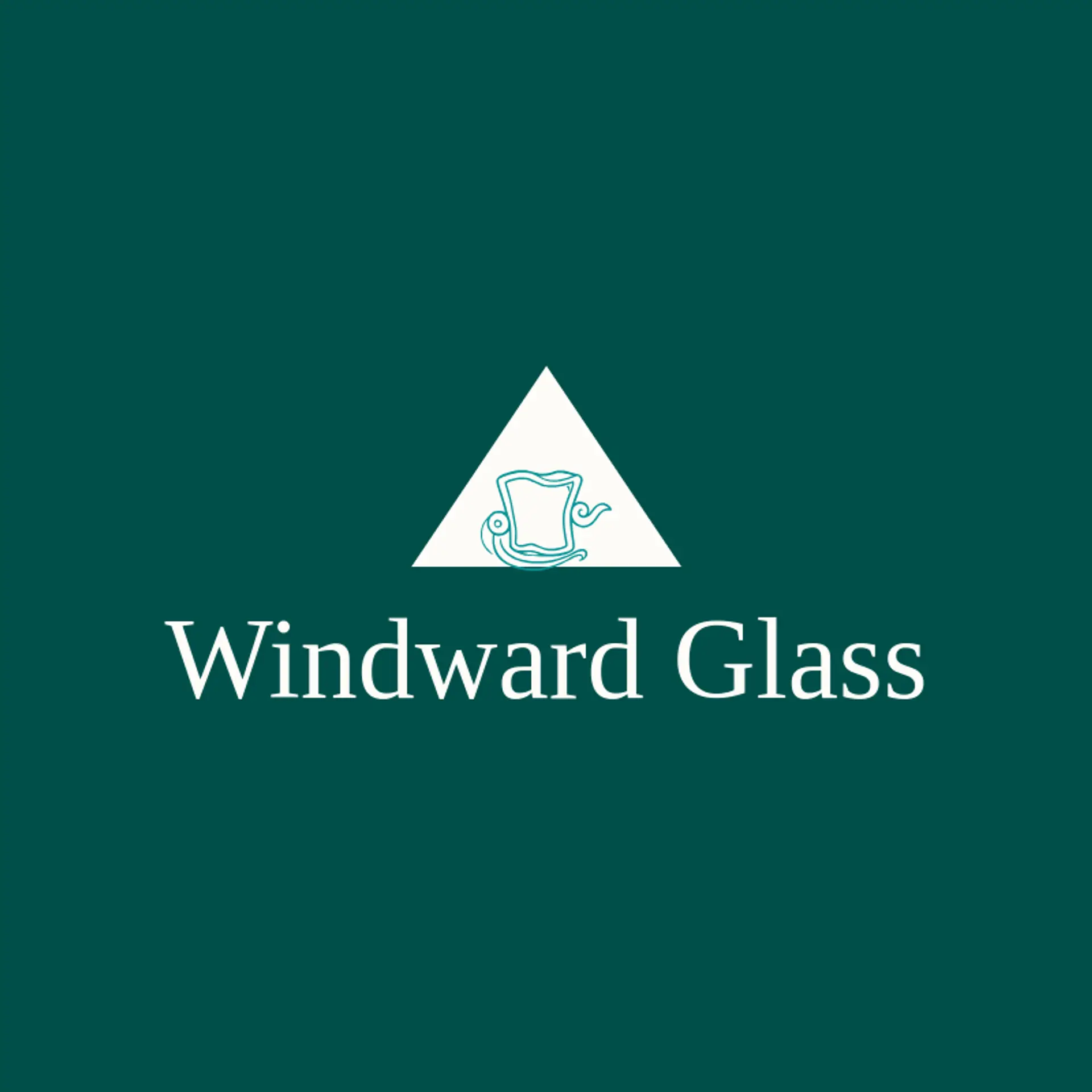 Windward Glass logo for glass
