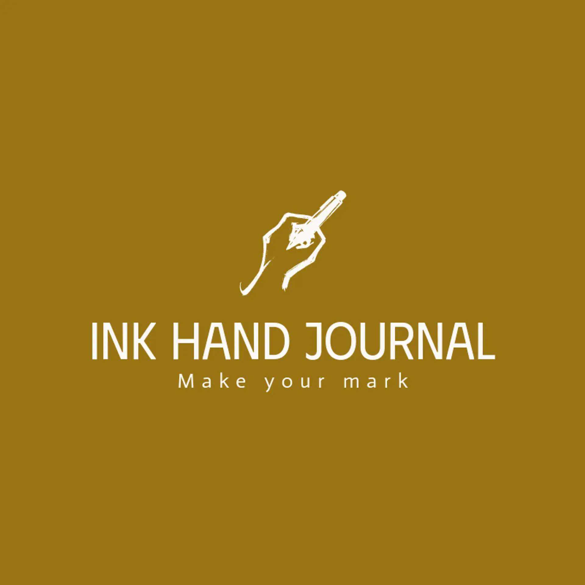 Ink Hand Journal logo for hand